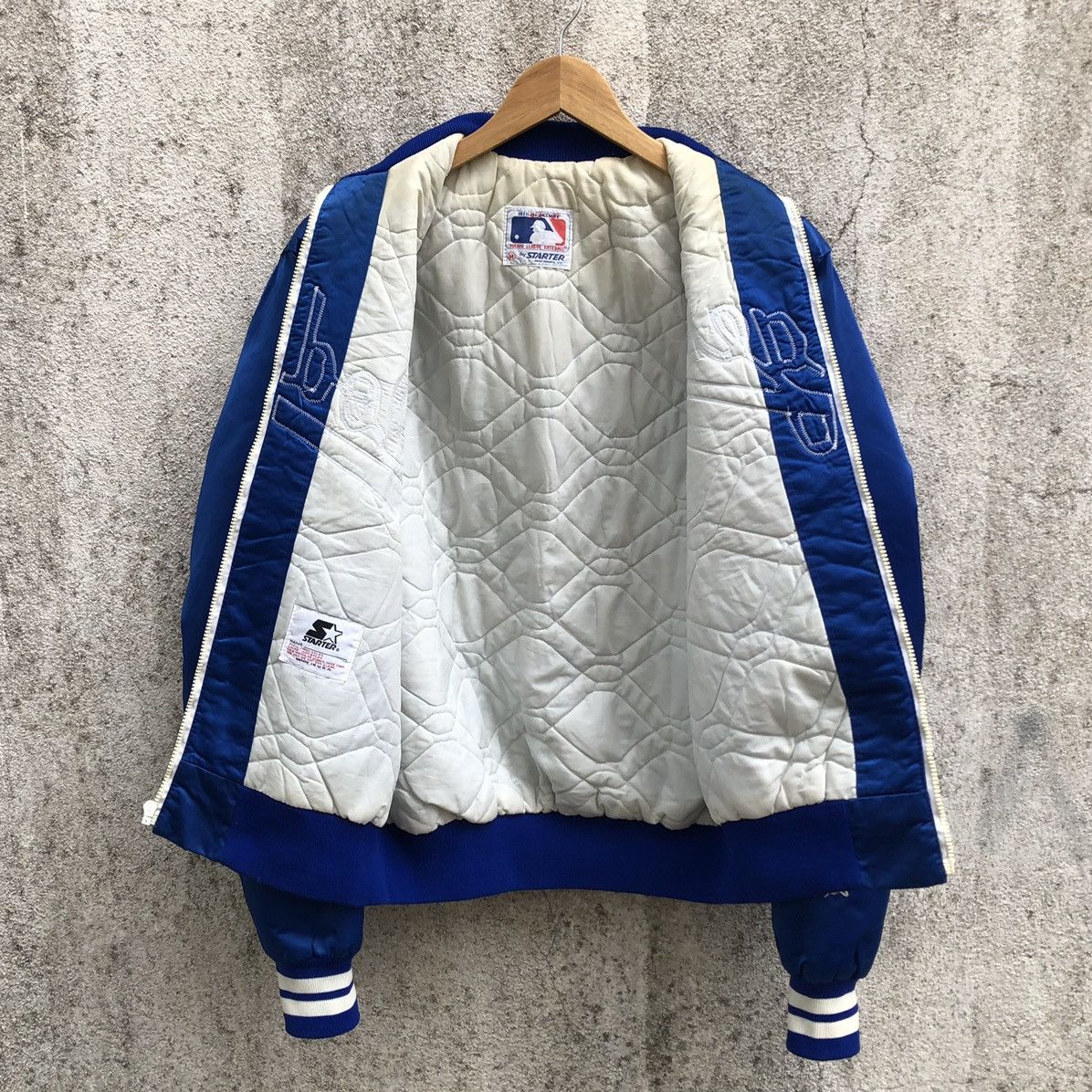 Starter Vintage 90’s Starter MLB LA Dodgers Varsity Jacket Size US L / EU 52-54 / 3 - 17 Thumbnail