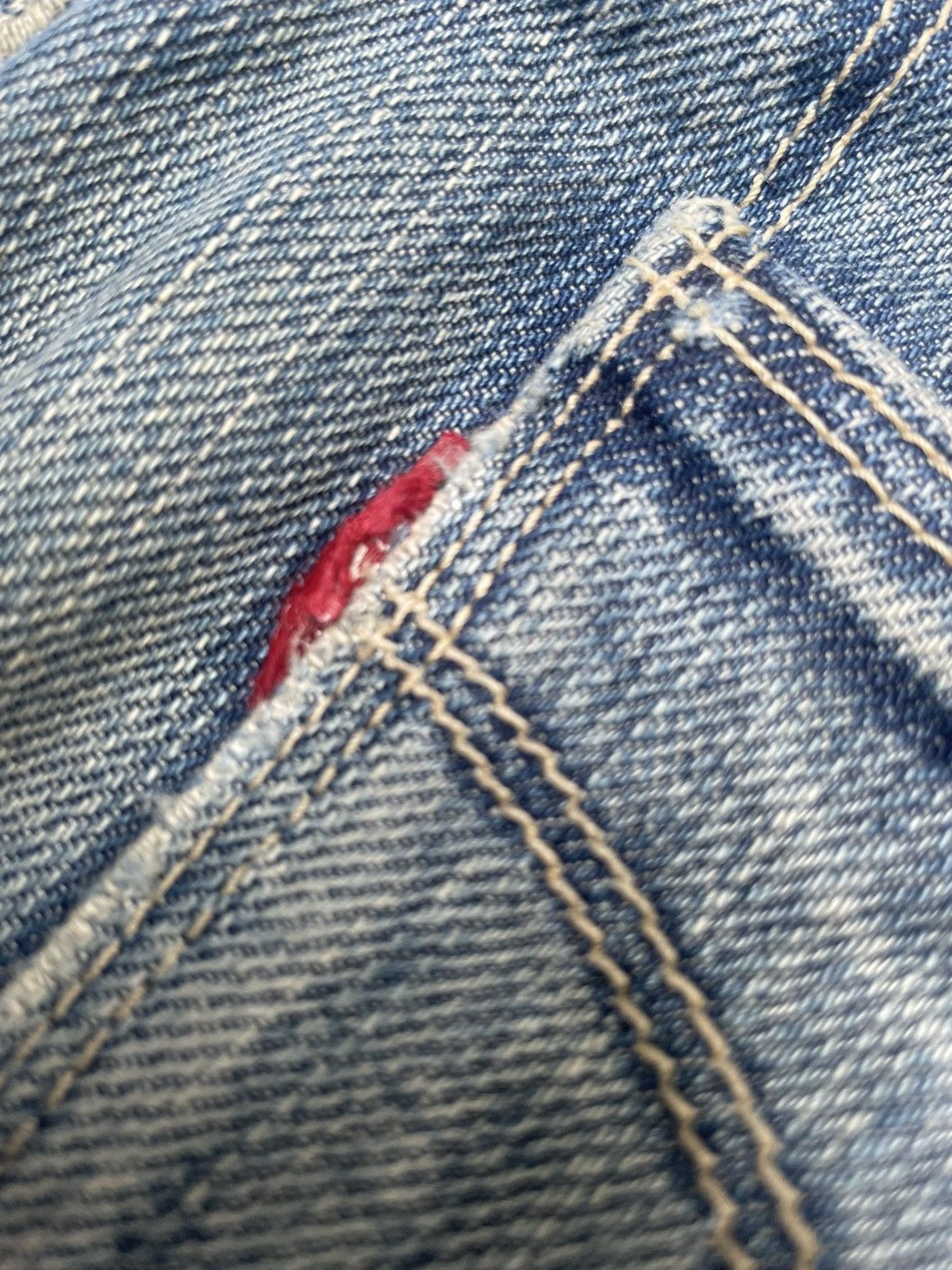 Levi's × Vintage Vintage Levis Engineered Distresed Denim Size US 33 - 20 Thumbnail