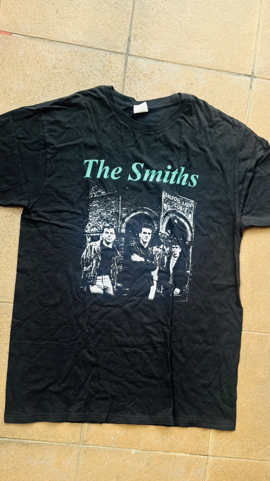 Band Tees The Smiths - Salford Lads Club Potrait Size US XL / EU 56 / 4 - 1 Thumbnail