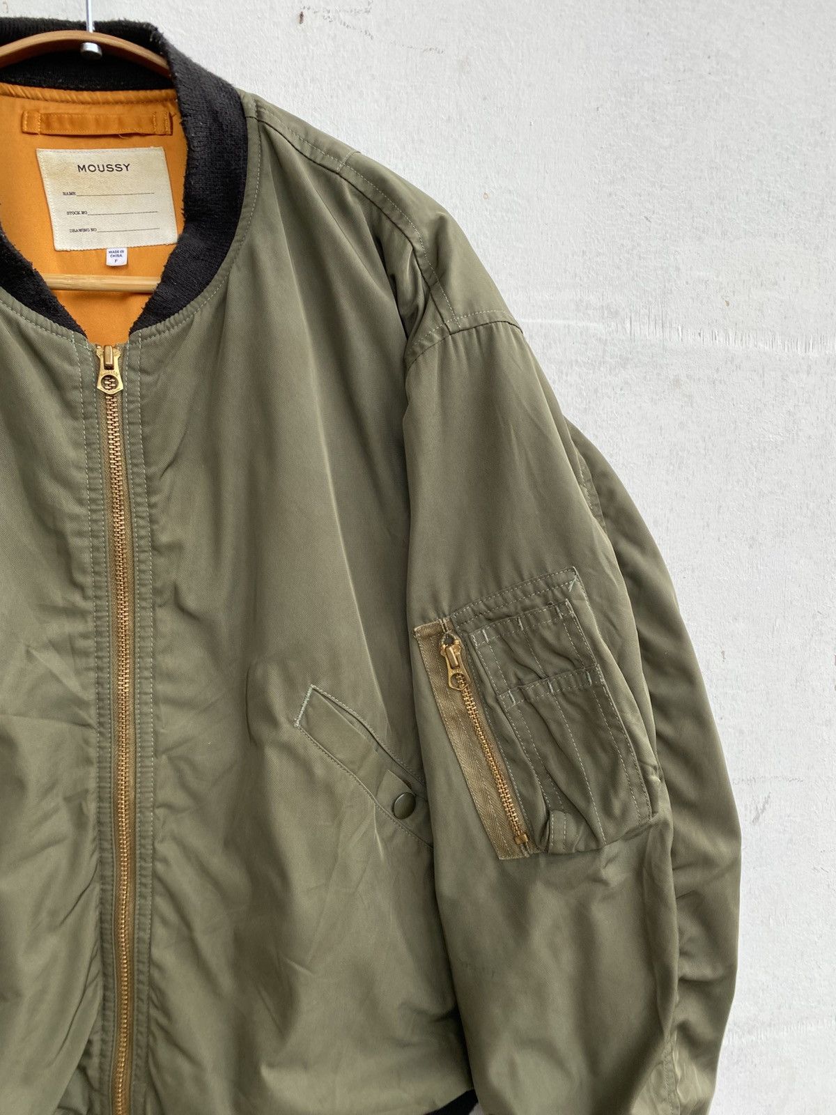 MOUSSY Moussy Bomber Jacket Size US XL / EU 56 / 4 - 6 Thumbnail