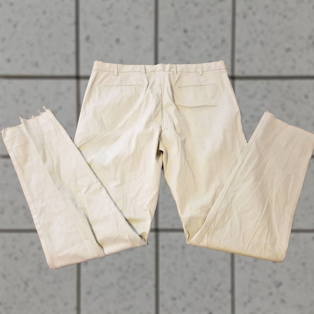 Brooks Brothers Brooks Brothers Dress Mens 36 Beige Khaki Pants 36x30 Cotton Slack Chino Trouser Size US 36 / EU 52 - 1 Thumbnail