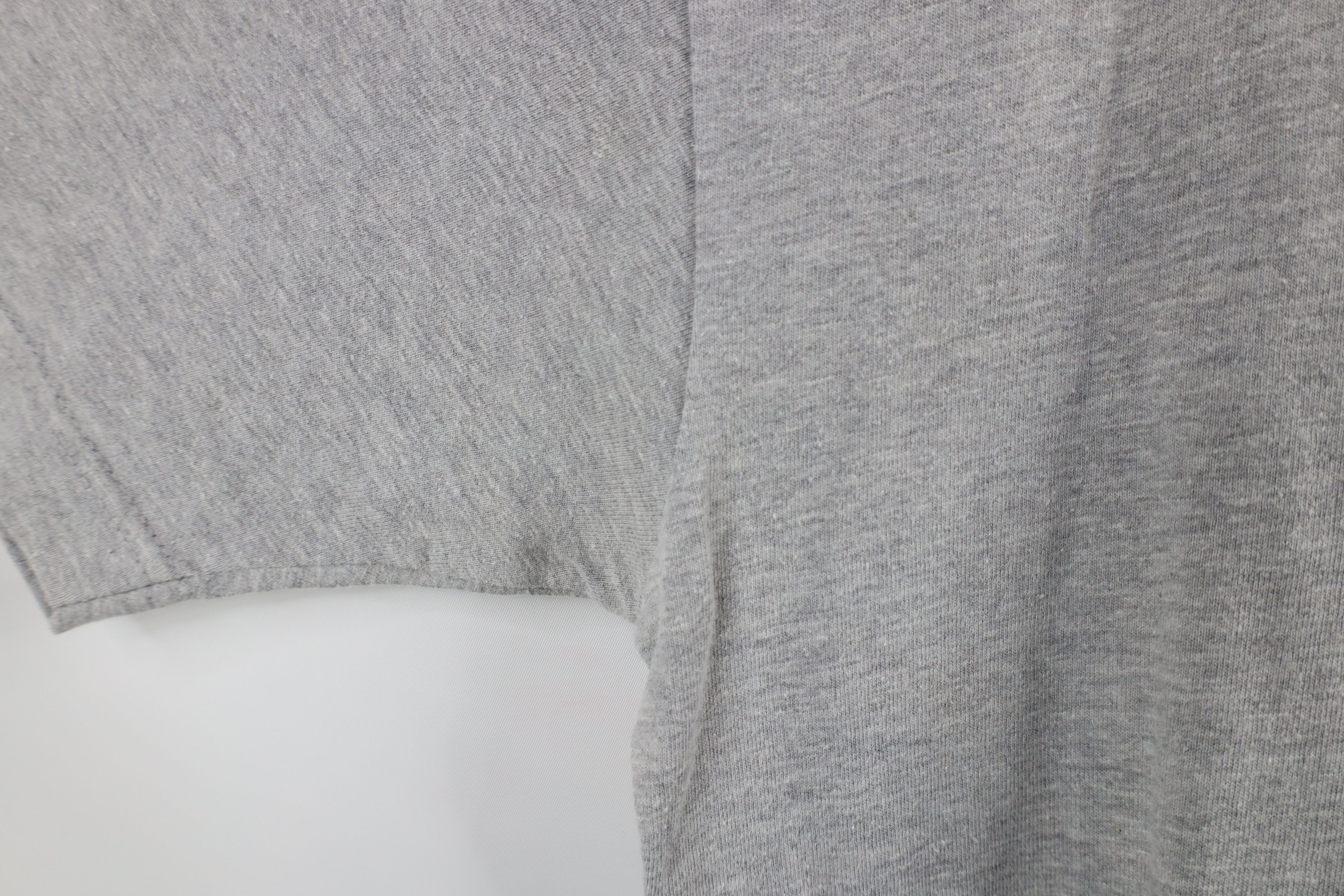 Tommy Hilfiger × Vintage Vintage 90s Tommy Hilfiger Spell Out Baggy Fit T-Shirt Gray Size US L / EU 52-54 / 3 - 6 Thumbnail