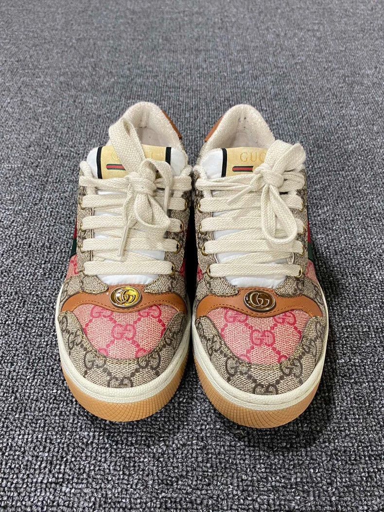Gucci Gucci Floral Print Sneakers in Excellent Condition-2505 Size US 7 / IT 37 - 4 Thumbnail