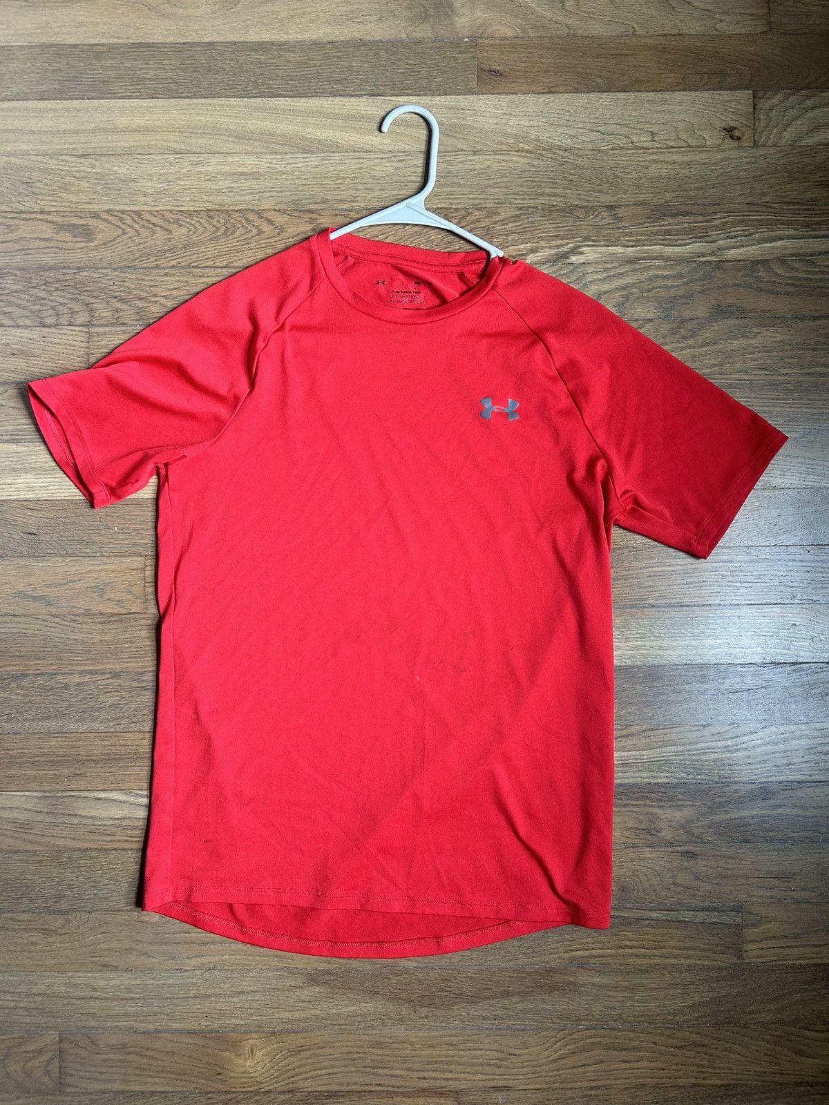 Under Armour Red Under Armour Tech Tee Size US S / EU 44-46 / 1 - 1 Thumbnail