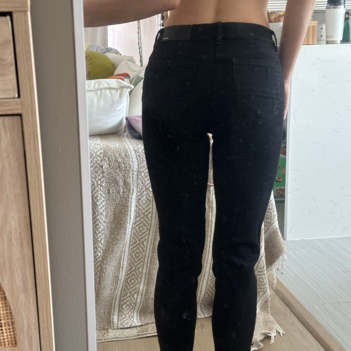 Amiri AMIRI BLACK SKINNY PANT Size 27" / US 4 / IT 40 - 3 Thumbnail