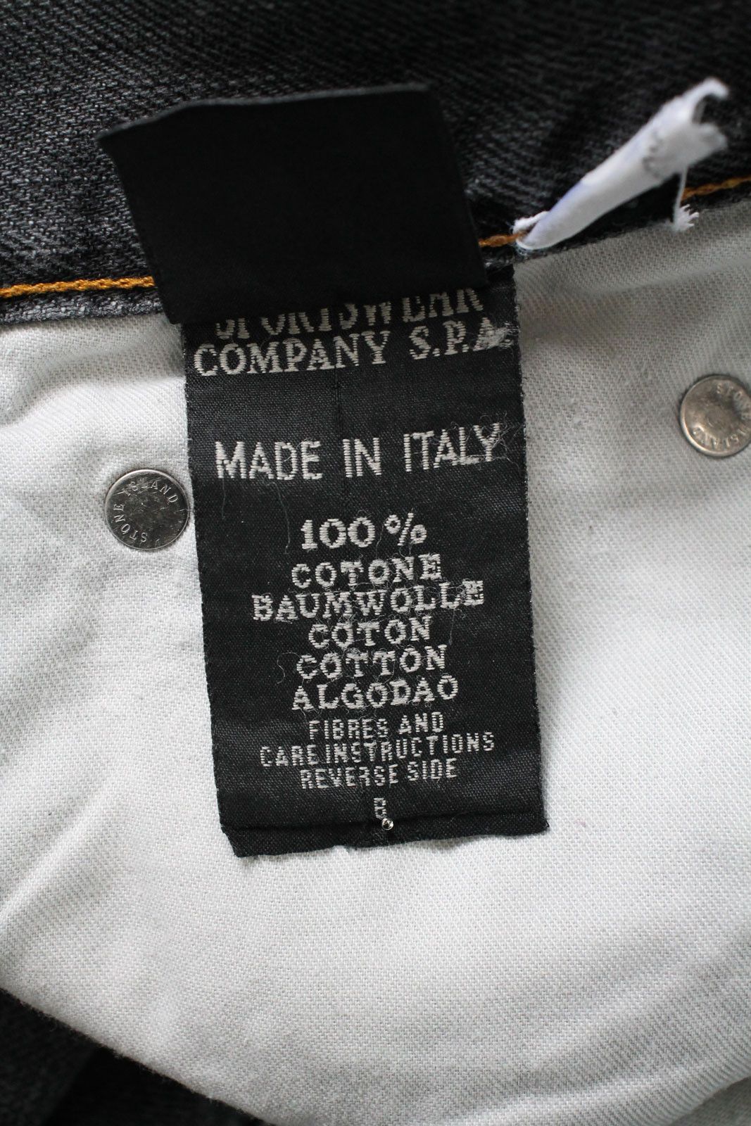 Stone Island STONE ISLAND Jeans Men's W34 Regular Fit Button Fly Denim Size US 34 / EU 50 - 7 Thumbnail