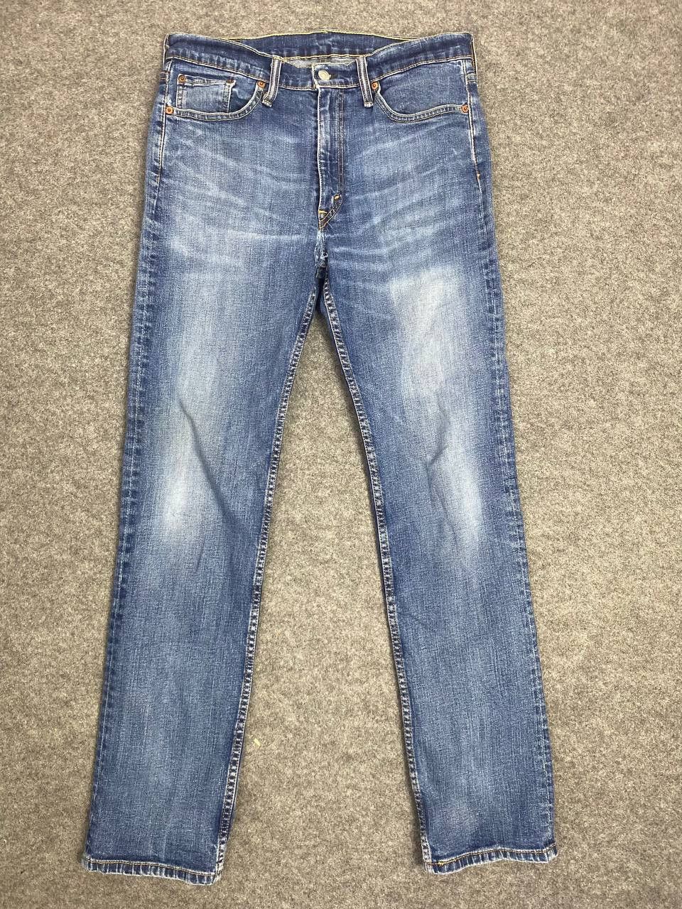 Levi's levis 514 distressed denim nice design Size US 34 / EU 50 - 6 Thumbnail