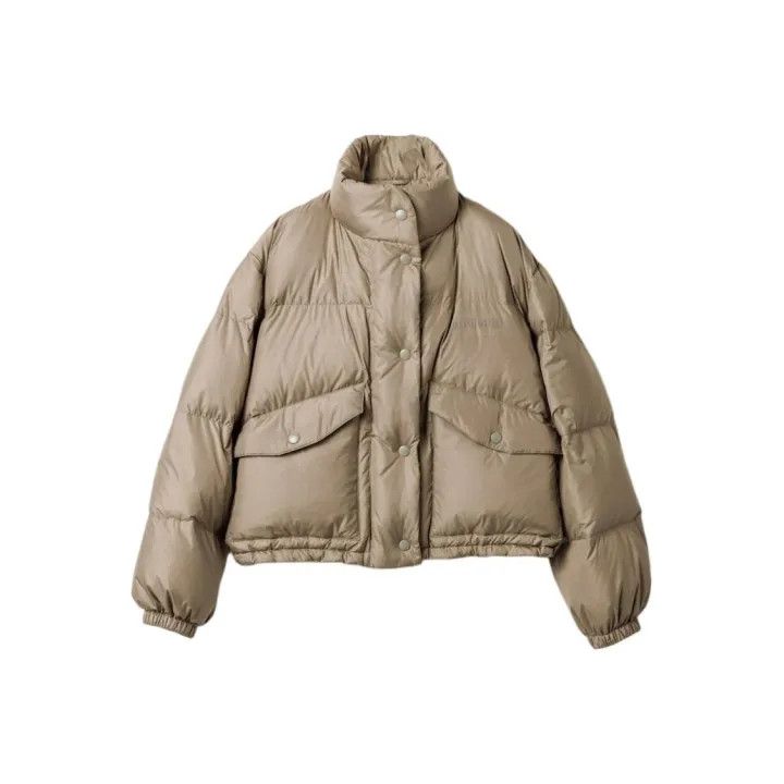 Miu Miu Miu Miu Logo Long Sleeve Puffer Jacket 0079 Size S / US 4 / IT 40 - 1 Thumbnail