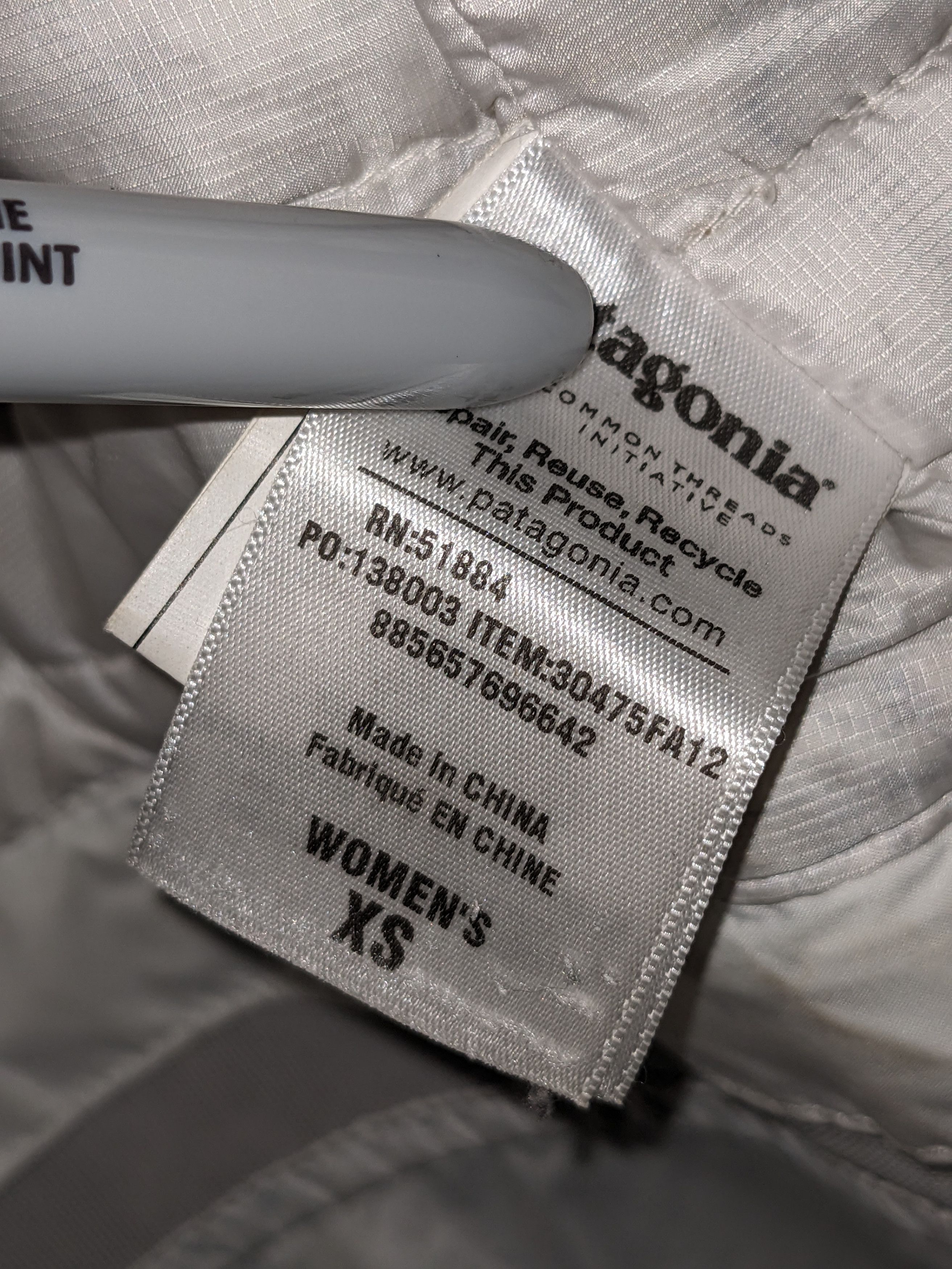 Patagonia × Vintage Patagonia Gortex Womans 30475FA12 X-Small Primo Down Jacket Size XS / US 0-2 / IT 36-38 - 8 Thumbnail