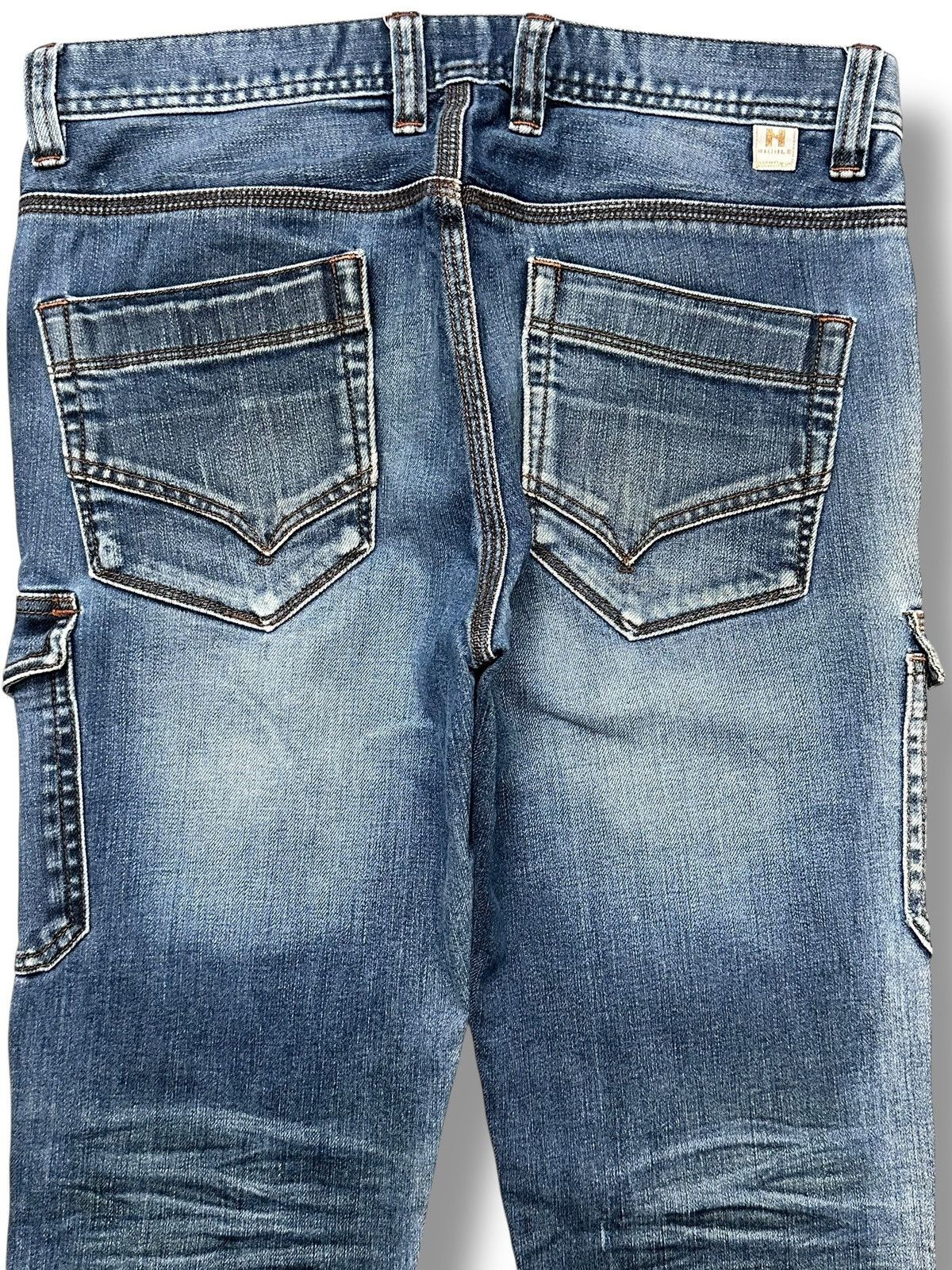 Nicole Club Hideaways Nicole Club Distressed BOOTCUT Multipocket Cargo Size US 32 / EU 48 - 4 Thumbnail