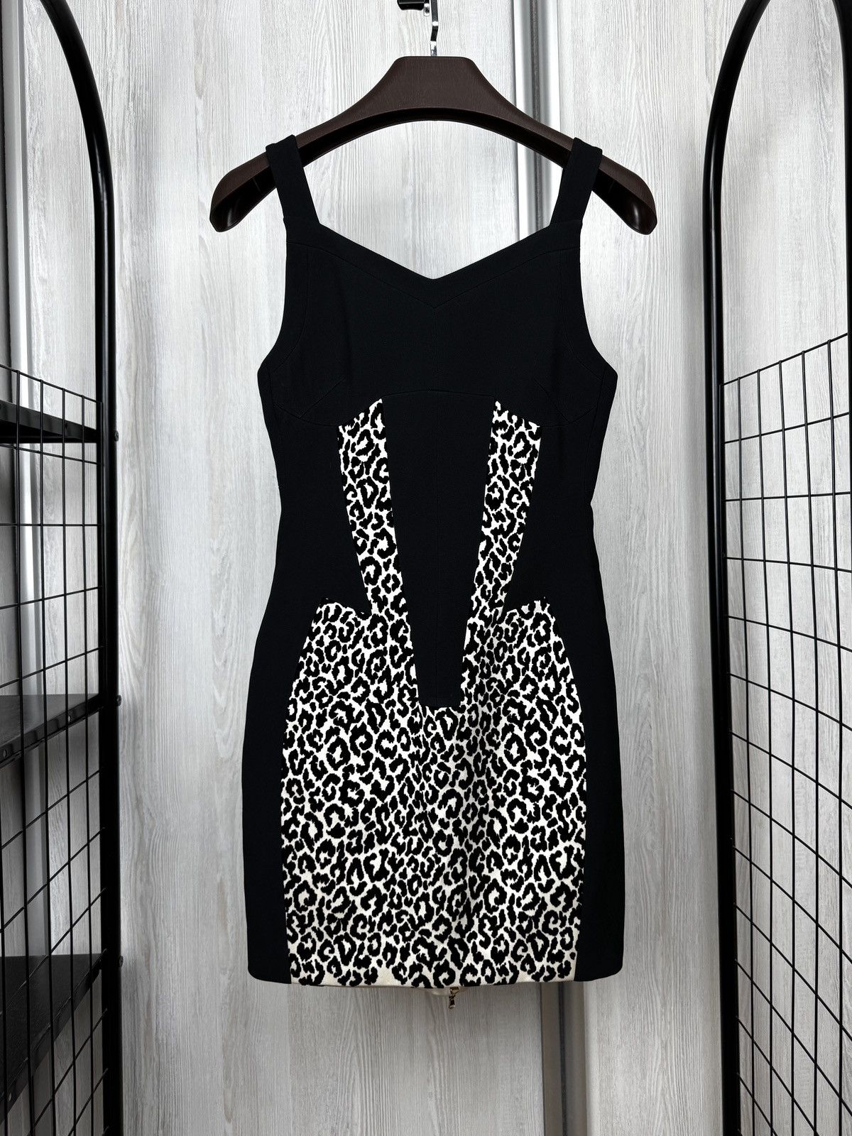 antonio berardi black dress ANTONIO BERARDI SCUBA MINI DRESS IT 38 UK 6