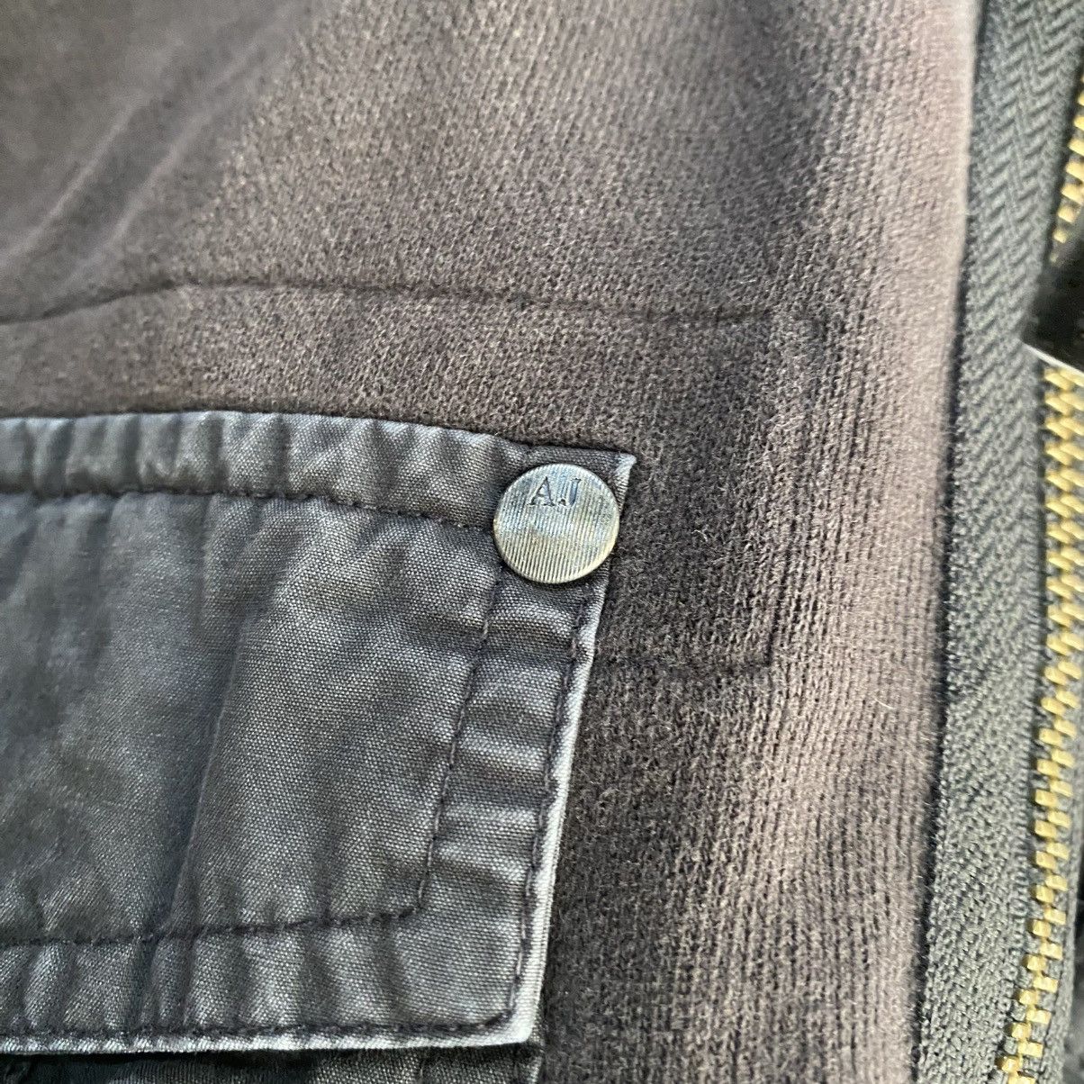 Armani Vintage ARMANI JEANS Zip-Up Jacket with Dual Chest Pockets Size US M / EU 48-50 / 2 - 10 Thumbnail