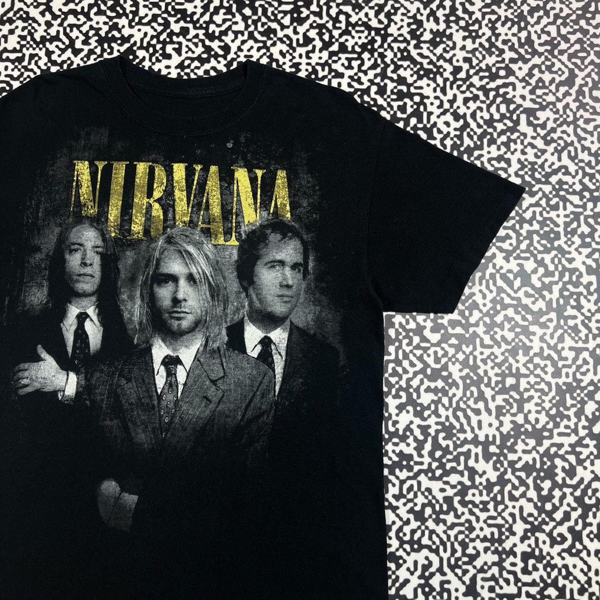 Band Tees Vintage Y2K Nirvana Kurt Cobain Band Rock T-shirt 90s Style Size US M / EU 48-50 / 2 - 7 Thumbnail