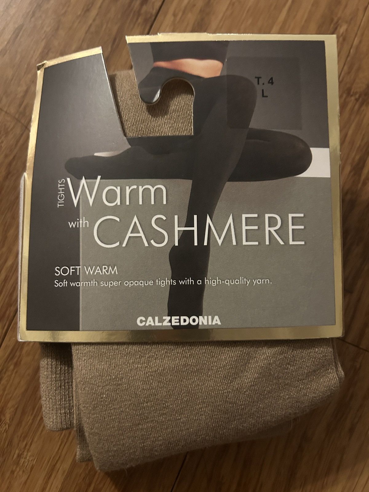 Calzedonia Calzedonia Opaque Matte Cashmere and Modal Tights Nude Camel Size ONE SIZE - 3 Thumbnail