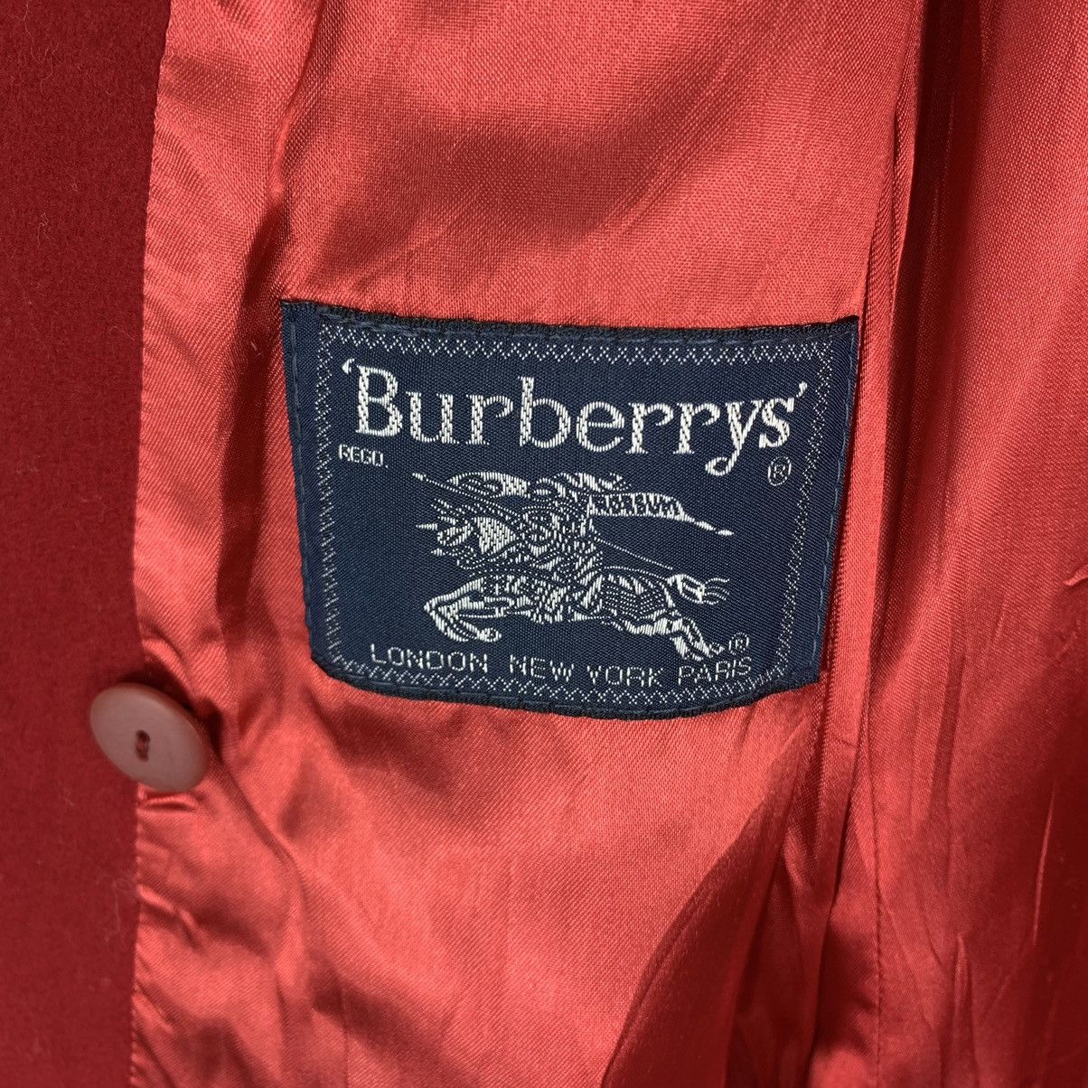 Burberry × Burberry Prorsum VINTAGE BURBERRYS OF LONDON DOUBLE BREASTED COAT Size US M / EU 48-50 / 2 - 8 Thumbnail