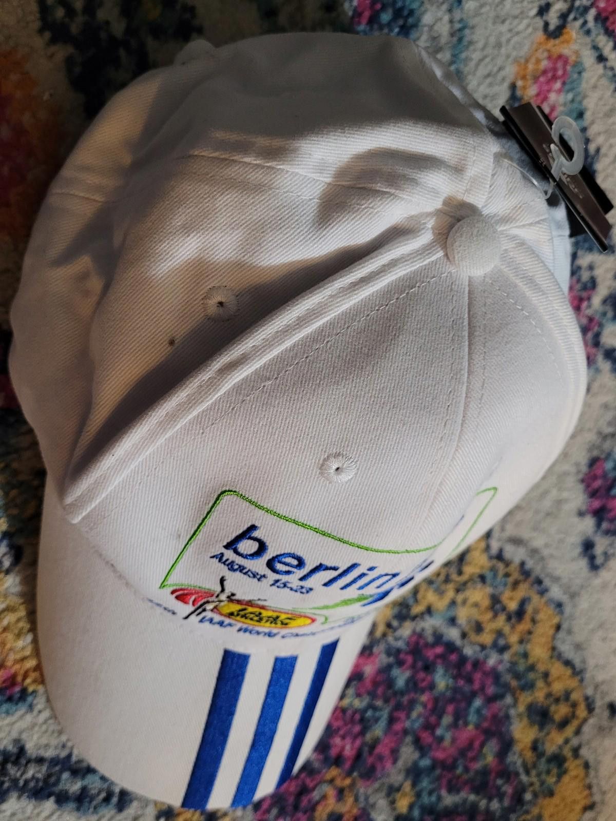 Adidas IAAF World Championship Athletics BERLIN 2009 adidas hat NWT Size ONE SIZE - 2 Thumbnail