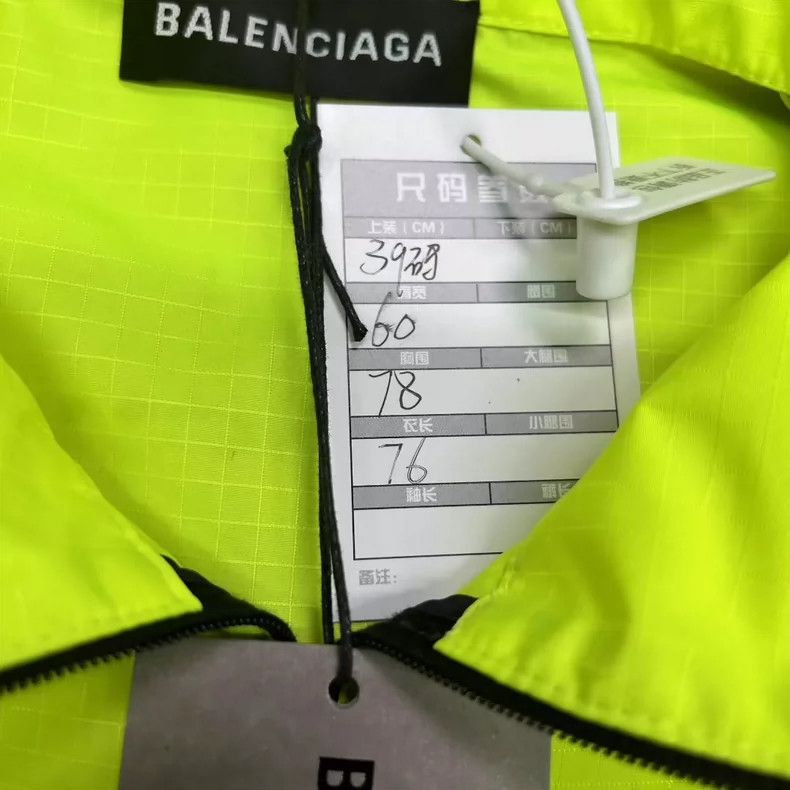 Balenciaga Balenciaga size 39 Fluorescent yellow black and white patc Size US M / EU 48-50 / 2 - 5 Thumbnail