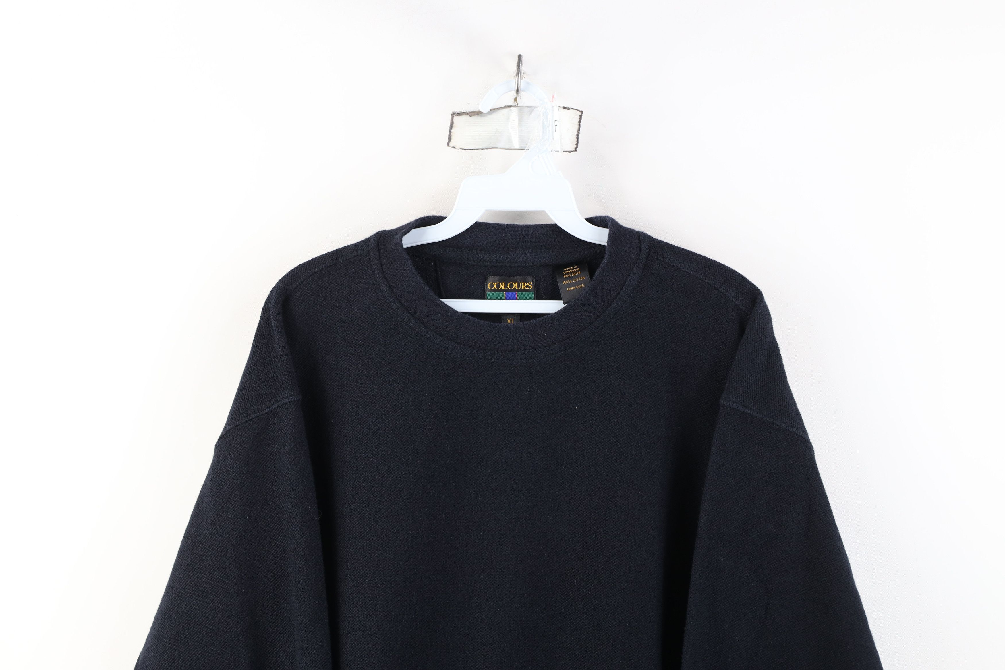 Vintage Vintage 90s Streetwear Waffle Knit Long Sleeve T-Shirt Size US XL / EU 56 / 4 - 2 Thumbnail