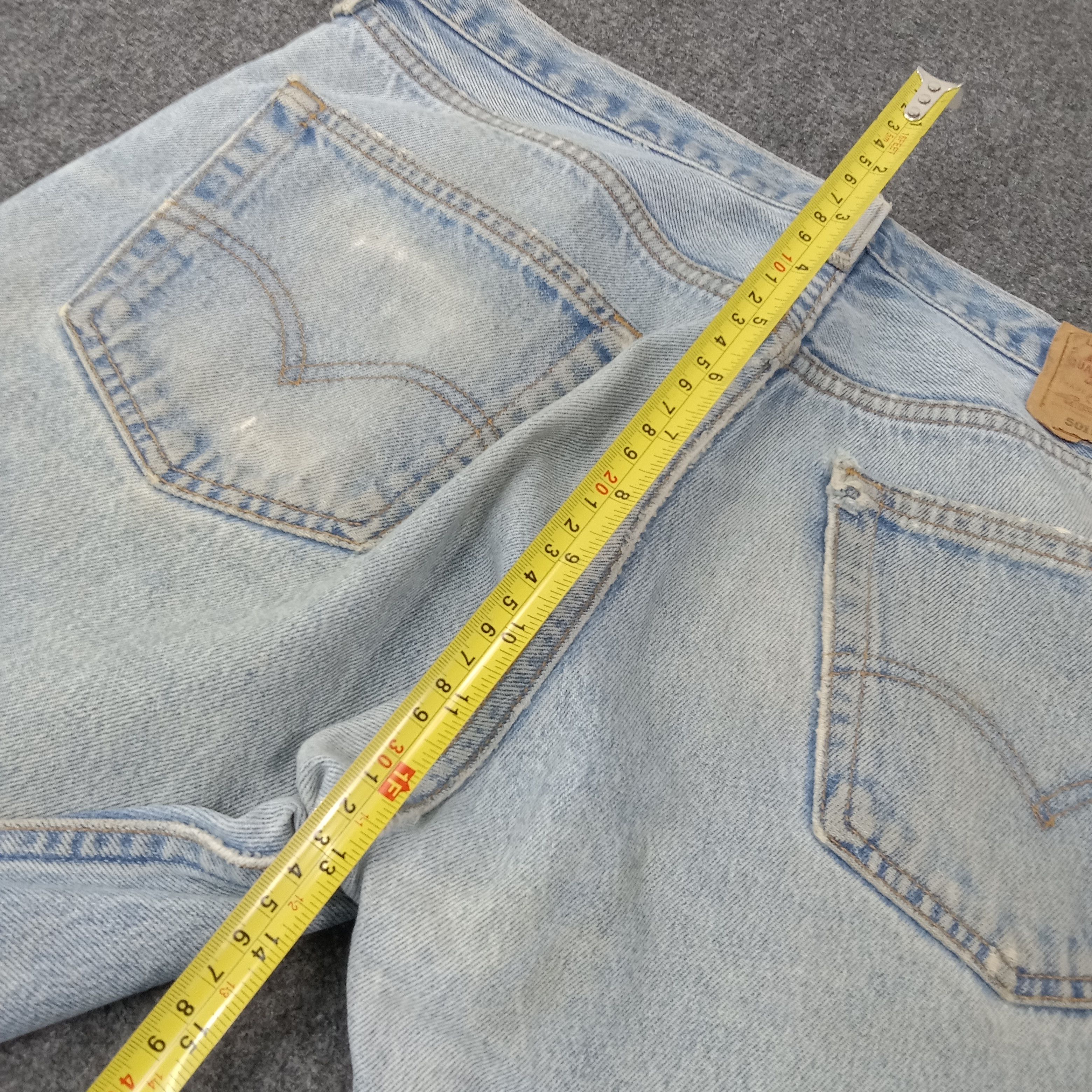 Levi's Levi's 501 American Grunge Denim Jeans C252N17 Size US 31 - 9 Thumbnail