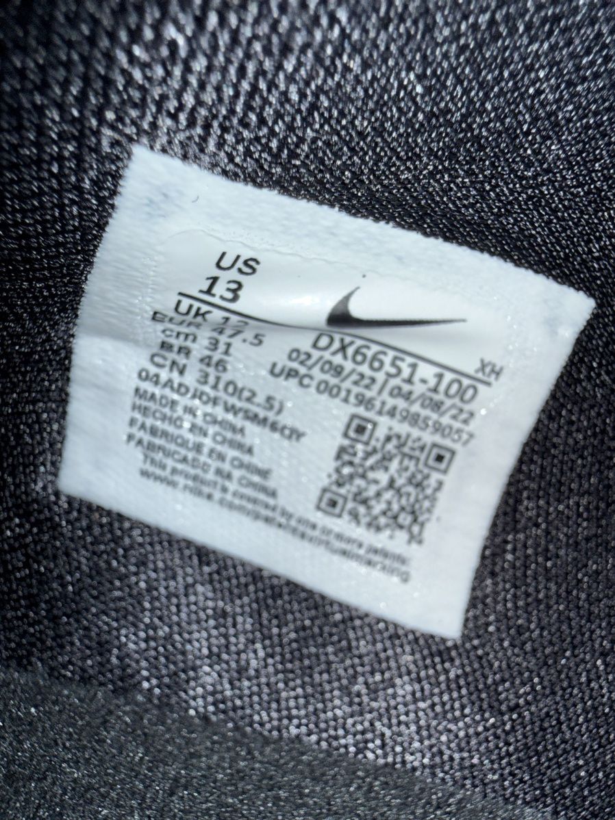 Nike Nike Kyrie 5 TB Promo (players only) “Panda” wht/blk, NEW!! Size US 13 / EU 46 - 18 Thumbnail