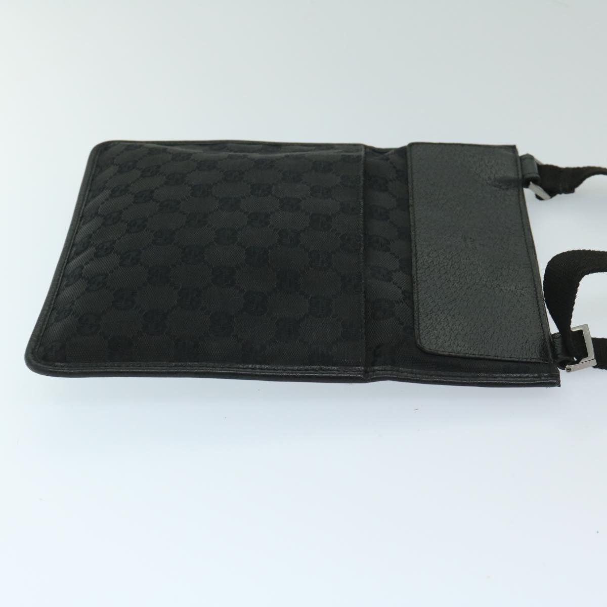 Gucci GUCCI GG Canvas Shoulder Bag Black Size ONE SIZE - 4 Thumbnail