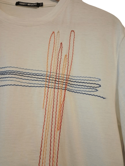 Other Issey Miyake scribble embroidery stitch t shirt Size US M / EU 48-50 / 2 - 14 Thumbnail