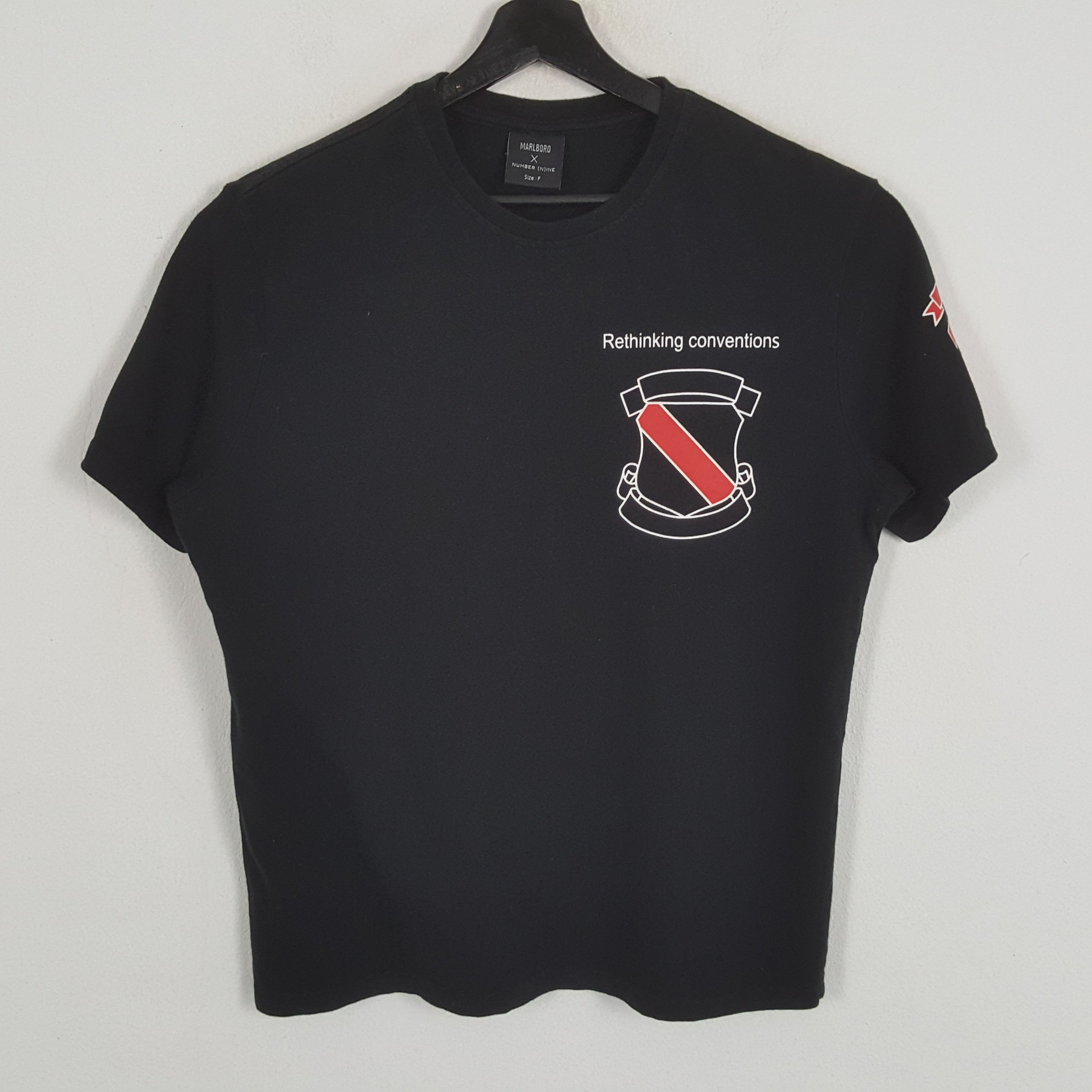 Marlboro × Number (N)ine × Vintage MARLBORO x NUMBER (N)INE Japanese Brand Custom Art Tshirt Size US M / EU 48-50 / 2 - 3 Thumbnail