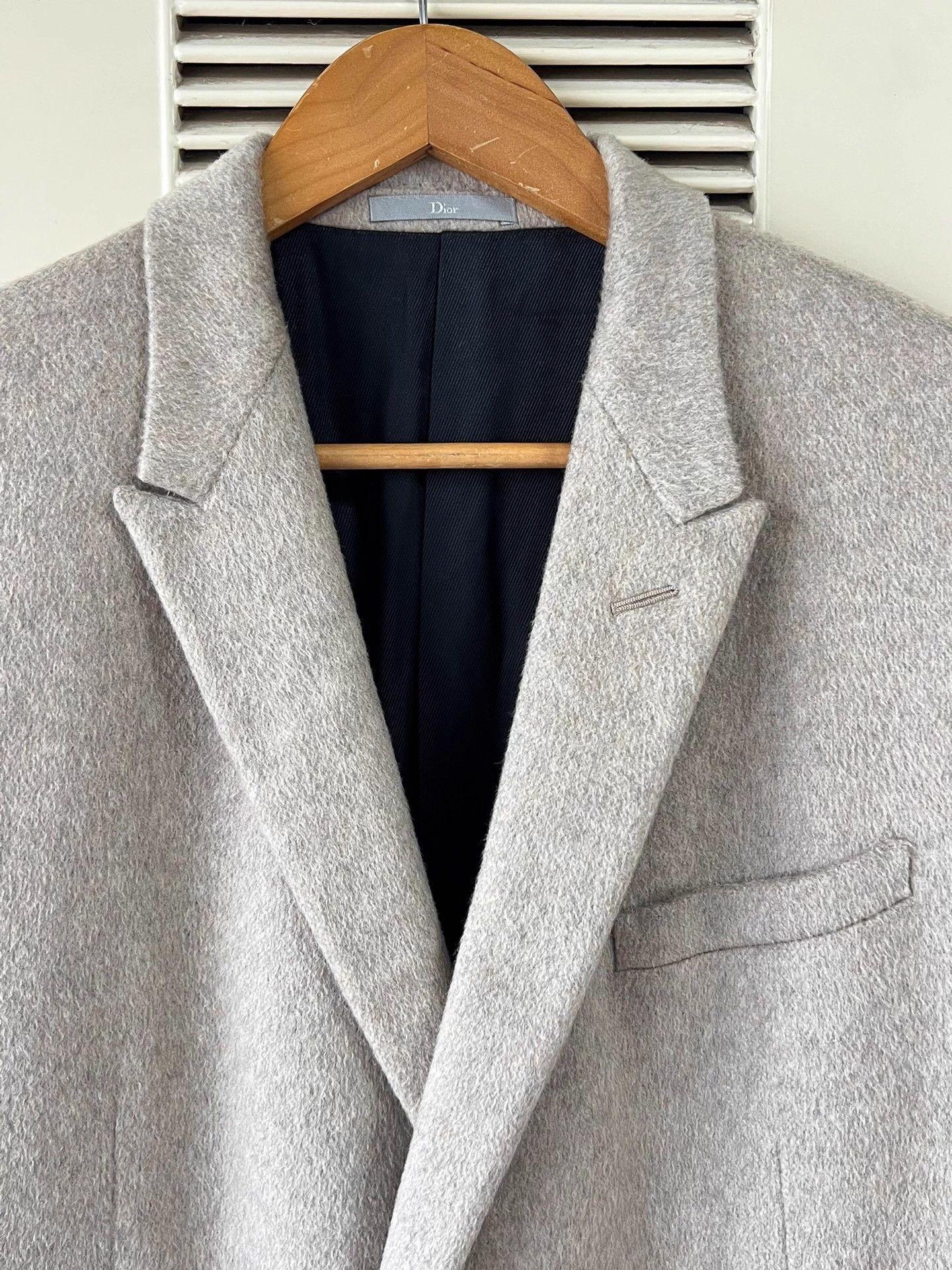 Dior Dior Men's Classic Gray Long Coat IT48 Size US M / EU 48-50 / 2 - 3 Thumbnail