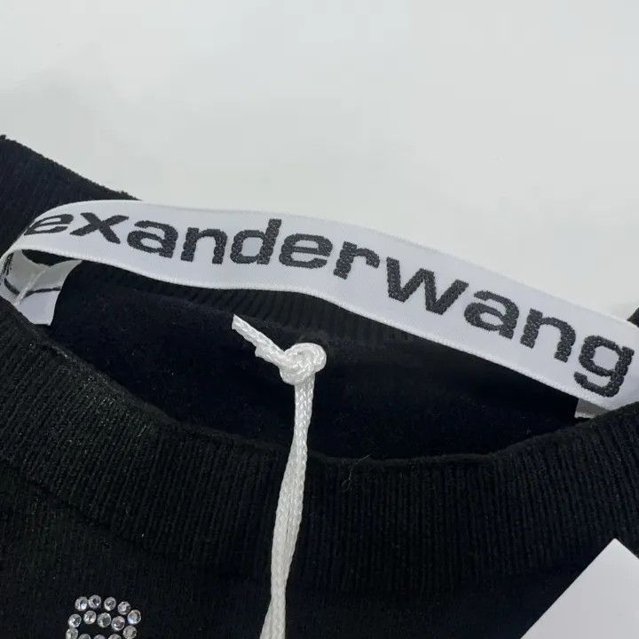 Alexander Wang Alexander Wang SS23 Crystal Print Short Sleeve Top - Size XS / US 0-2 / IT 36-38 - 5 Thumbnail