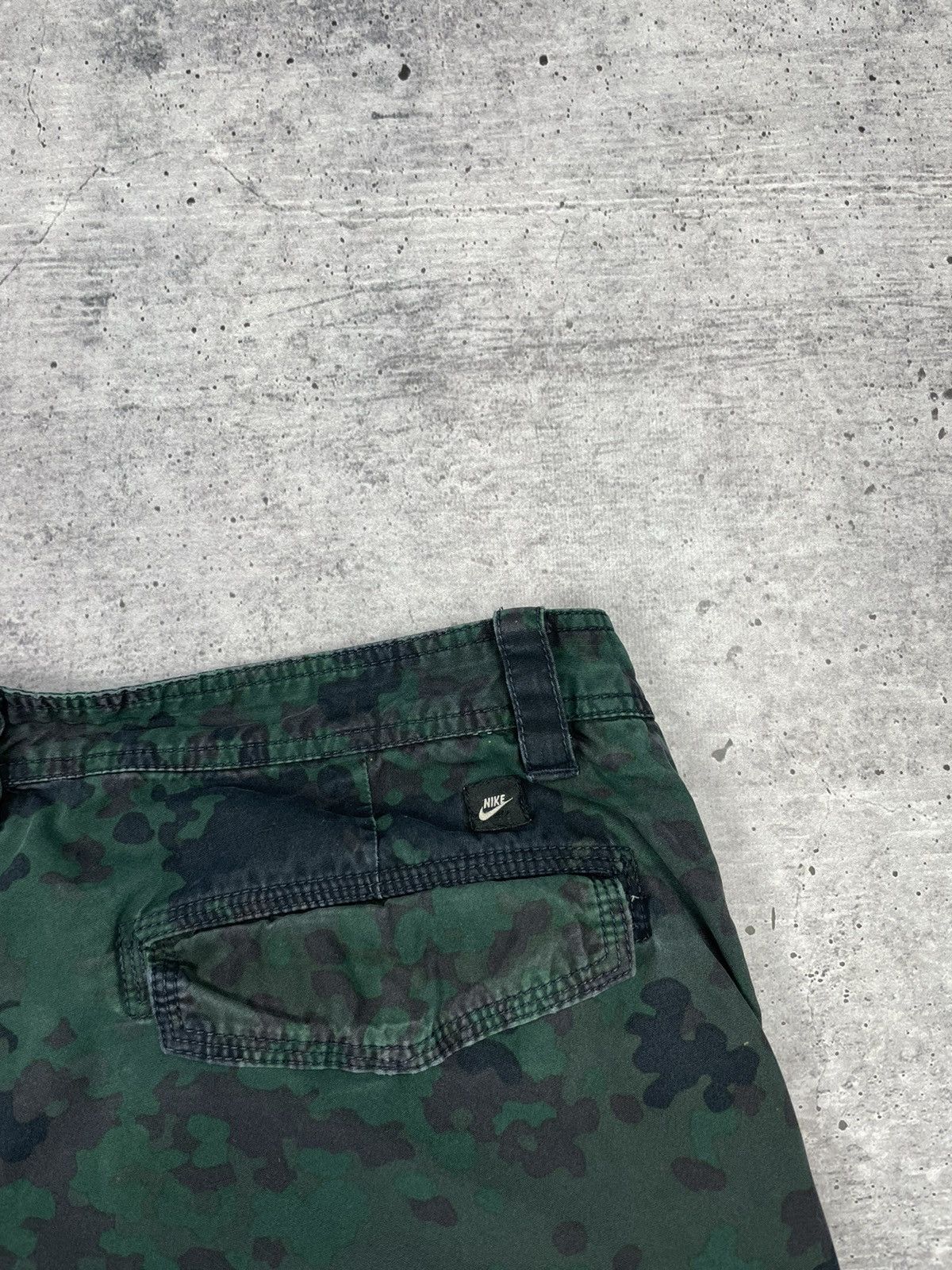 Nike Vintage Nike 90’s Y2K Style Drill Military Cargo Shorts Size US 34 / EU 50 - 20 Thumbnail