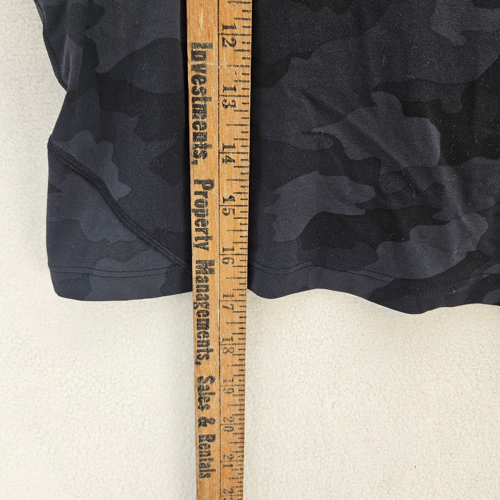 Lululemon LULULEMON WOMEN'S 14 ALIGN TANK TOP A/B CUP BLACK CAMO Size XL / US 12-14 / IT 48-50 - 3 Thumbnail