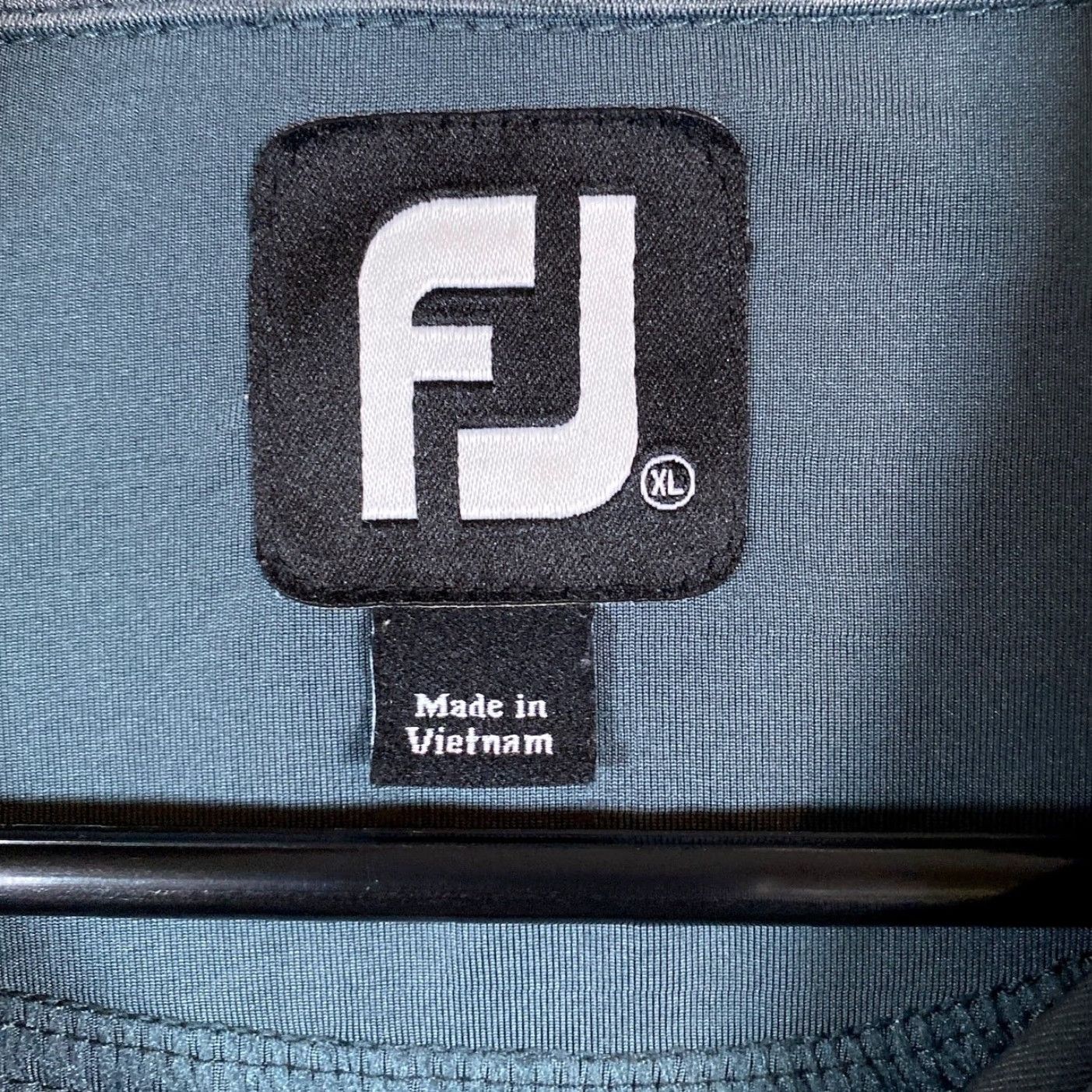 Footjoy FootJoy Mens Polo Shirt Gray Pink Stripe Short Sleeve Collared XL Athletic Golf Casual Workwear Size US XL / EU 56 / 4 - 6 Thumbnail