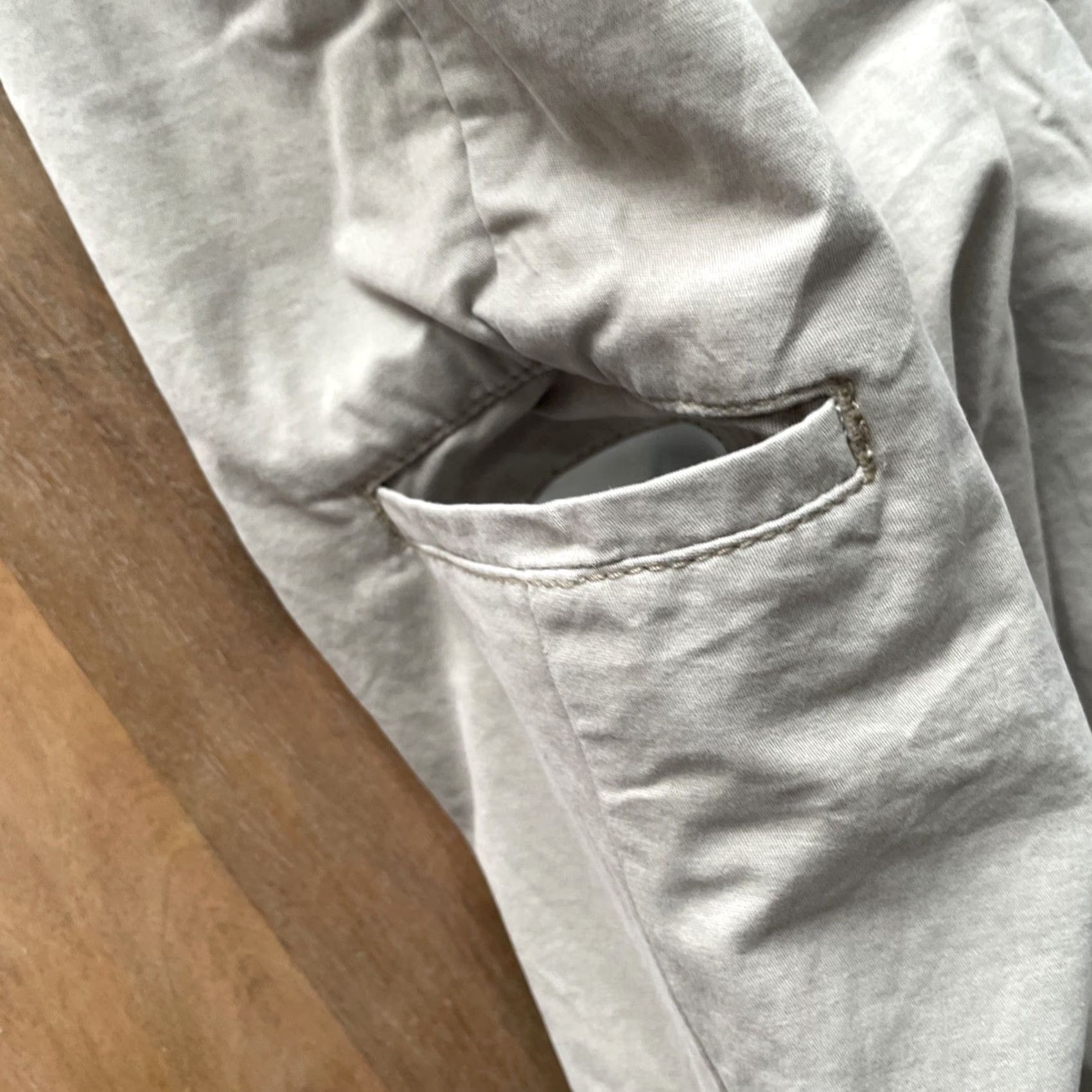 Dockers Dockers Pants Mens 38x30 Washed Canvas Khaki Flat Front Classic Size US 38 / EU 54 - 5 Thumbnail