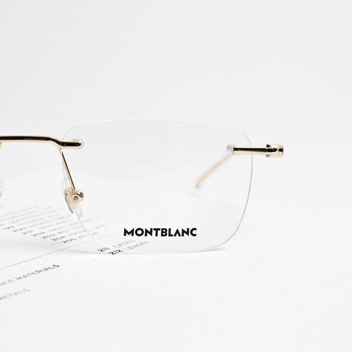 Montblanc MONTBLANC MB0215O GLASSES Size ONE SIZE - 7 Thumbnail