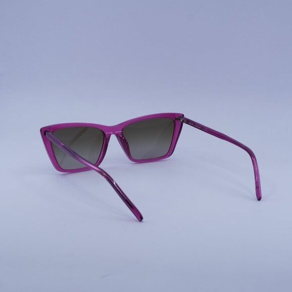 Saint Laurent Paris Saint Laurent SL737 MICA THIN 006 Sunglasses Cyclamen Size ONE SIZE - 6 Thumbnail