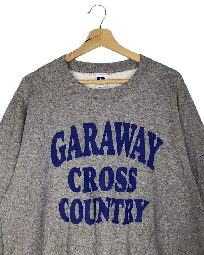 Russell Athletic Vintage 90's Garaway Cross Country Sweatshirts Size US XL / EU 56 / 4 - 3 Thumbnail