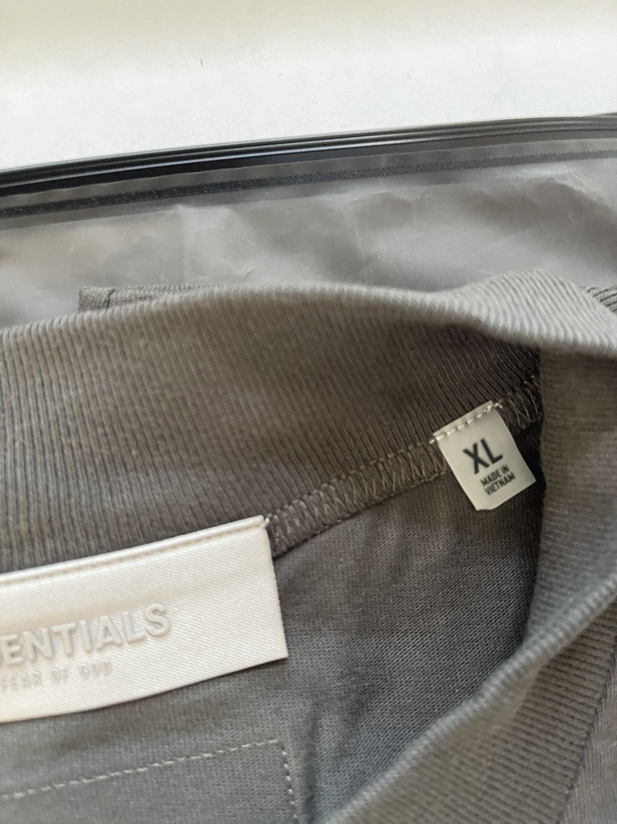 FOG × Fear of God × Pacsun FOG - Essentials Fear Of God Off Black FW22 T-Shirt Sz (XL) Size US XL / EU 56 / 4 - 5 Thumbnail