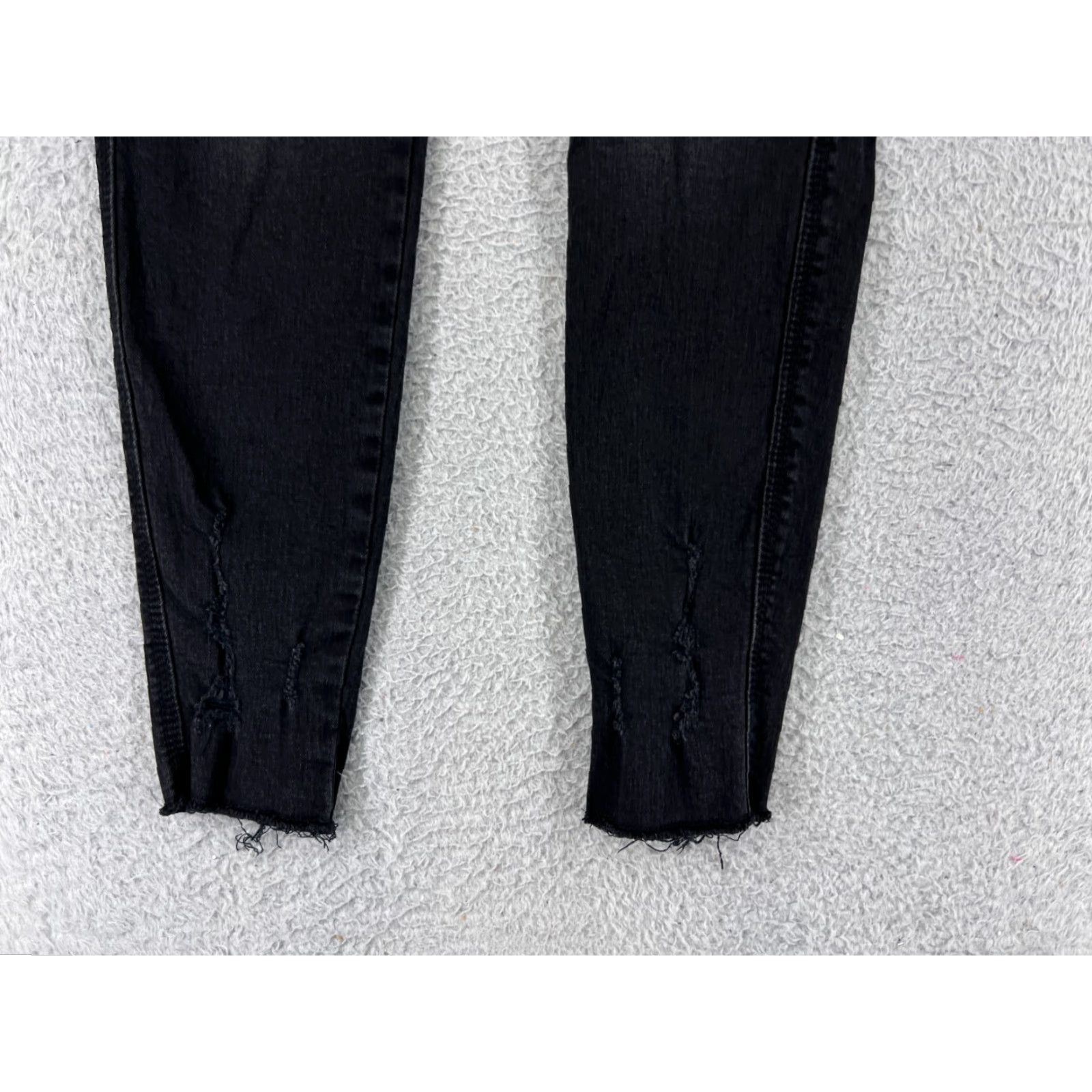 Vintage VINTAGE Seven7 Women's Jeans Skinny Tapered Black Denim 2000s Fall/Winter Womens Size 27" / US 4 / IT 40 - 5 Thumbnail