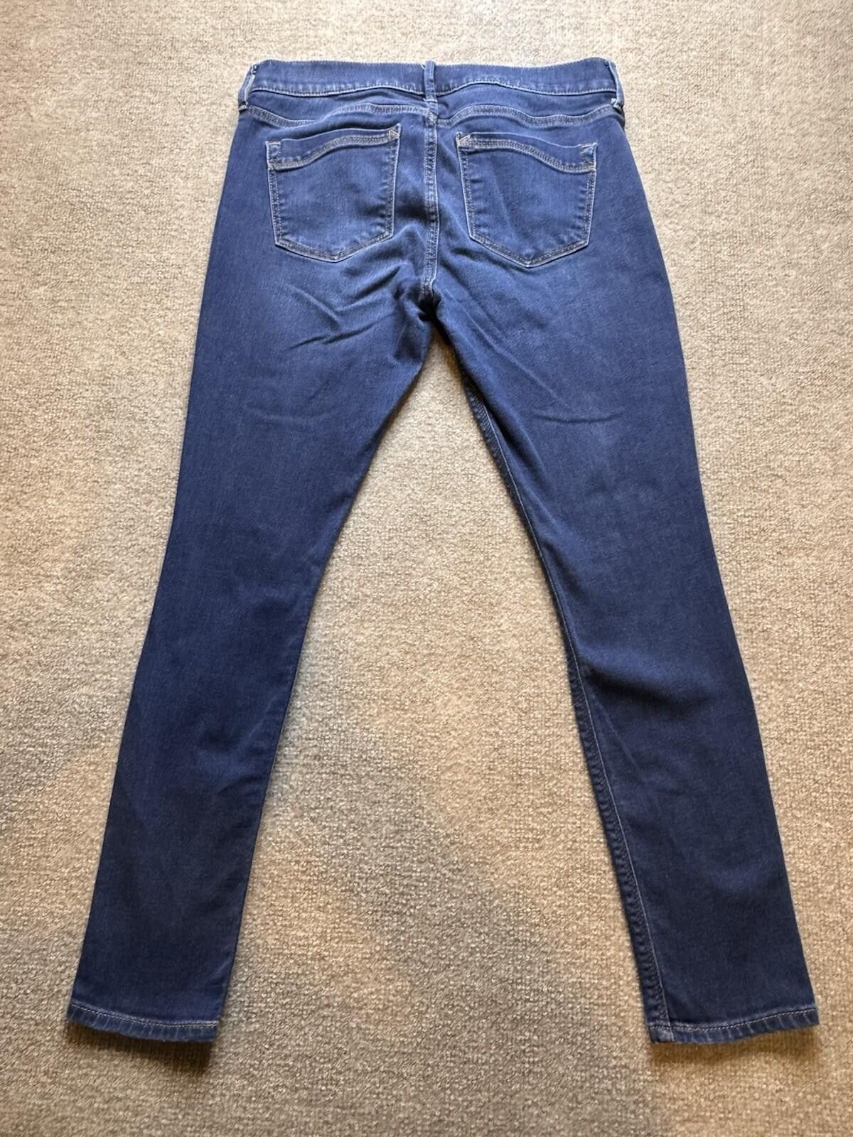 Express Express Jeans Womens EXP Mid Rise Distressed Skinny 8 755 Size 30" / US 8 / IT 44 - 3 Thumbnail