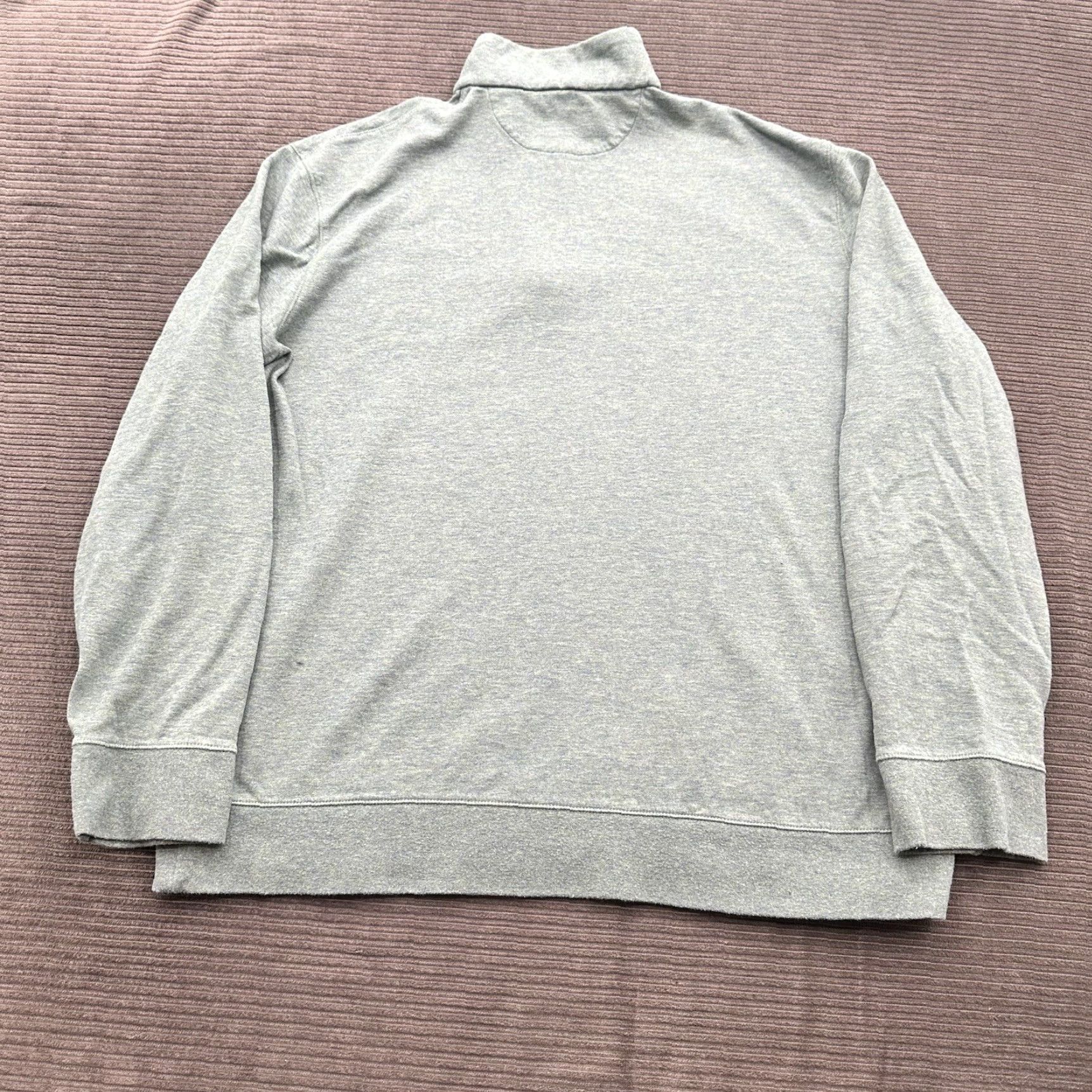 Ralph Lauren Polo Ralph Lauren Sweater Men XL Green Cotton Long Sleeve Mock Neck 1/4 Zip Preppy Polo Ralph Lauren Size US XL / EU 56 / 4 - 2 Thumbnail