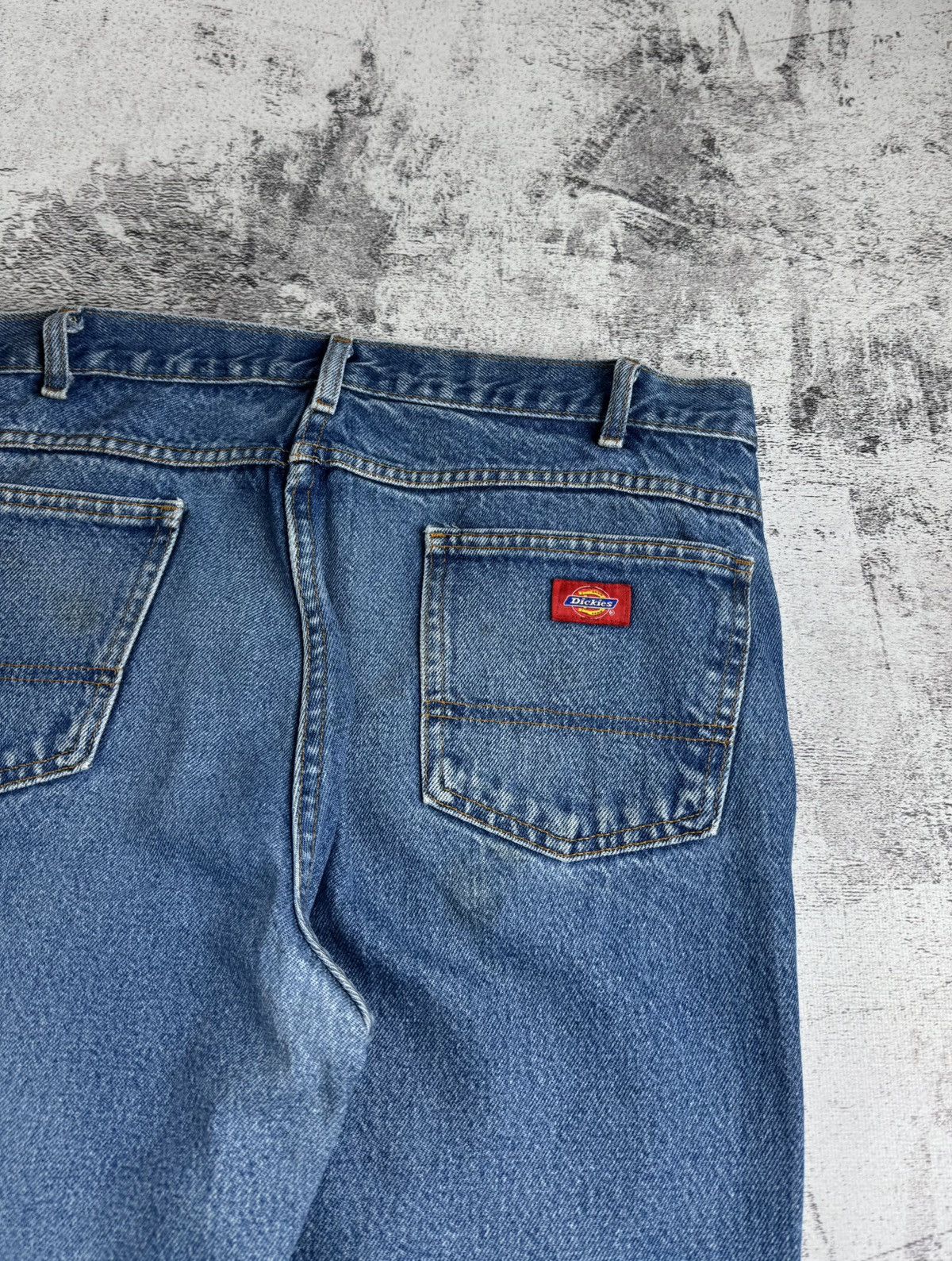 Dickies Faded Dickies Work Y2K Very Worn Denim 38/32 Jeans Pants Size US 38 / EU 54 - 20 Thumbnail