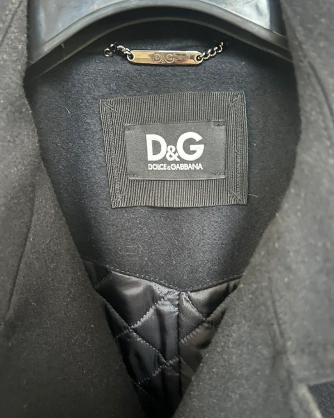 Dolce & Gabbana DOUBLE BREASTED WOOL PADDED COAT Size US M / EU 48-50 / 2 - 3 Thumbnail