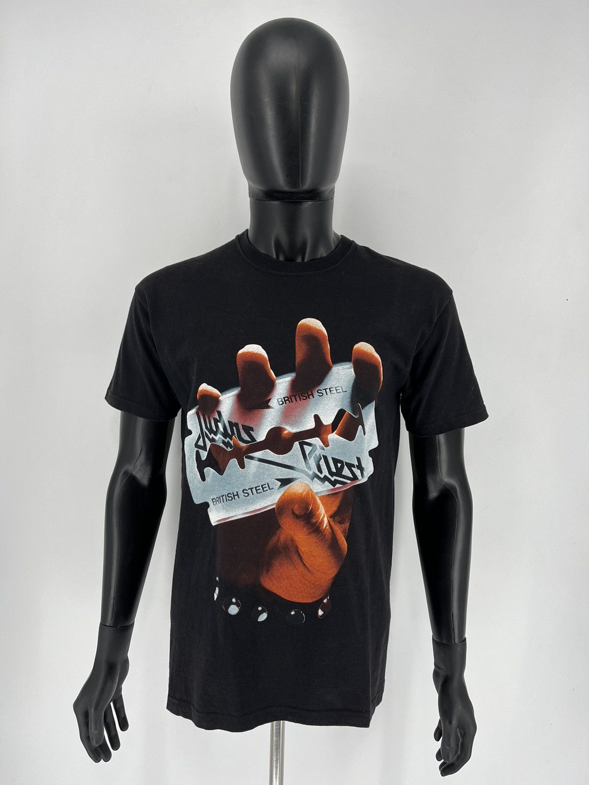 Band Tees JUDAS PRIEST BRITISH STEEL TEE SHIRT Korn, Metallica, Slayer Size US M / EU 48-50 / 2 - 2 Thumbnail