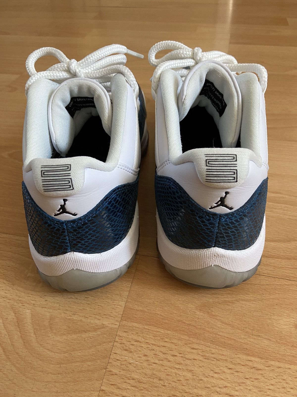 Jordan Brand × Nike Air Jordan 11 Retro Low ‘Navy Snakeskin’ Size US 10 / EU 43 - 5 Thumbnail