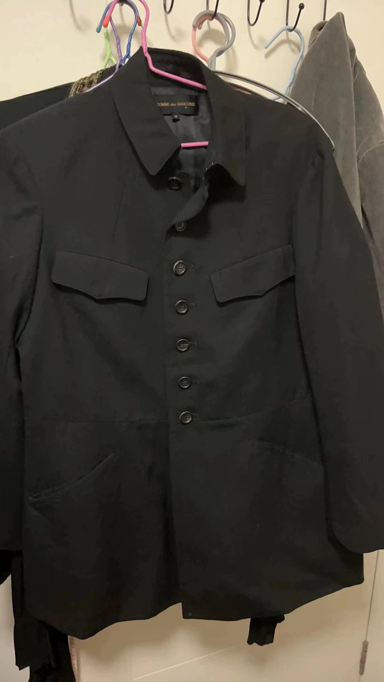 Comme des Garcons Comme Des Garcons MFleece stand up collar suit jacket 2502- Size US S / EU 44-46 / 1 - 2 Thumbnail