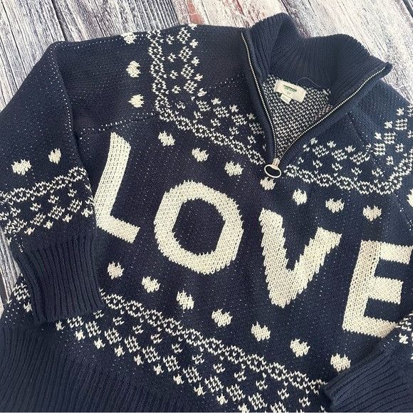 Other Aerie Love 1/4 Zip Oversized Cozy Sweater Size S / US 4 / IT 40 - 5 Thumbnail