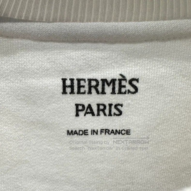 Hermes Hermes Letter Embroidery Color Block Crewneck Sweater Size XS / US 0-2 / IT 36-38 - 3 Thumbnail