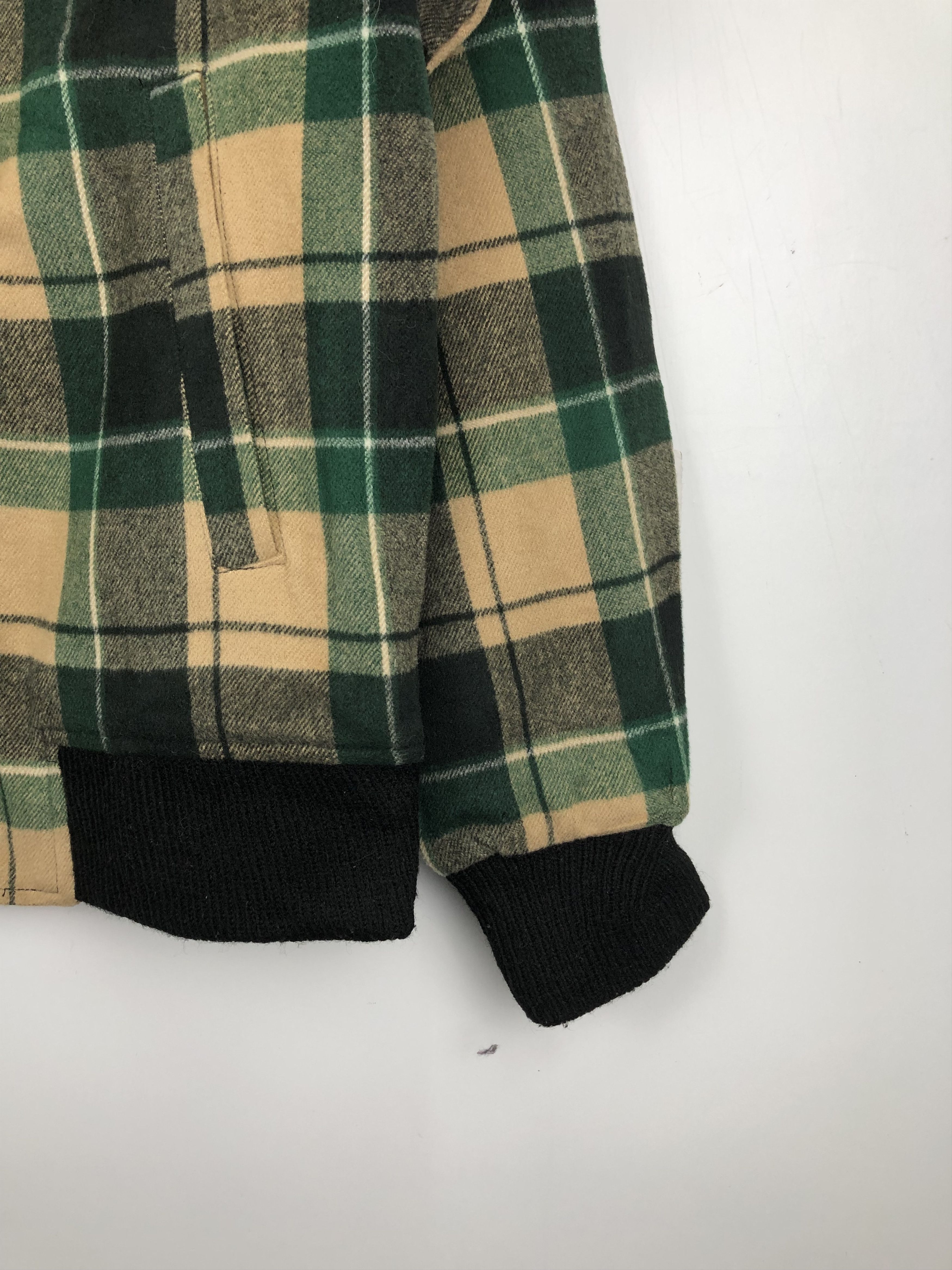 Japanese Brand Vintage Japanese Brand Zipper Varsity Jacket Checkered V0446 Size US M / EU 48-50 / 2 - 5 Thumbnail