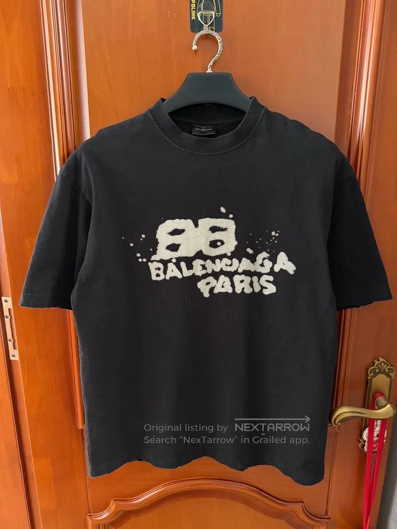 Balenciaga Balenciaga sporty B activewear compression shirt XS