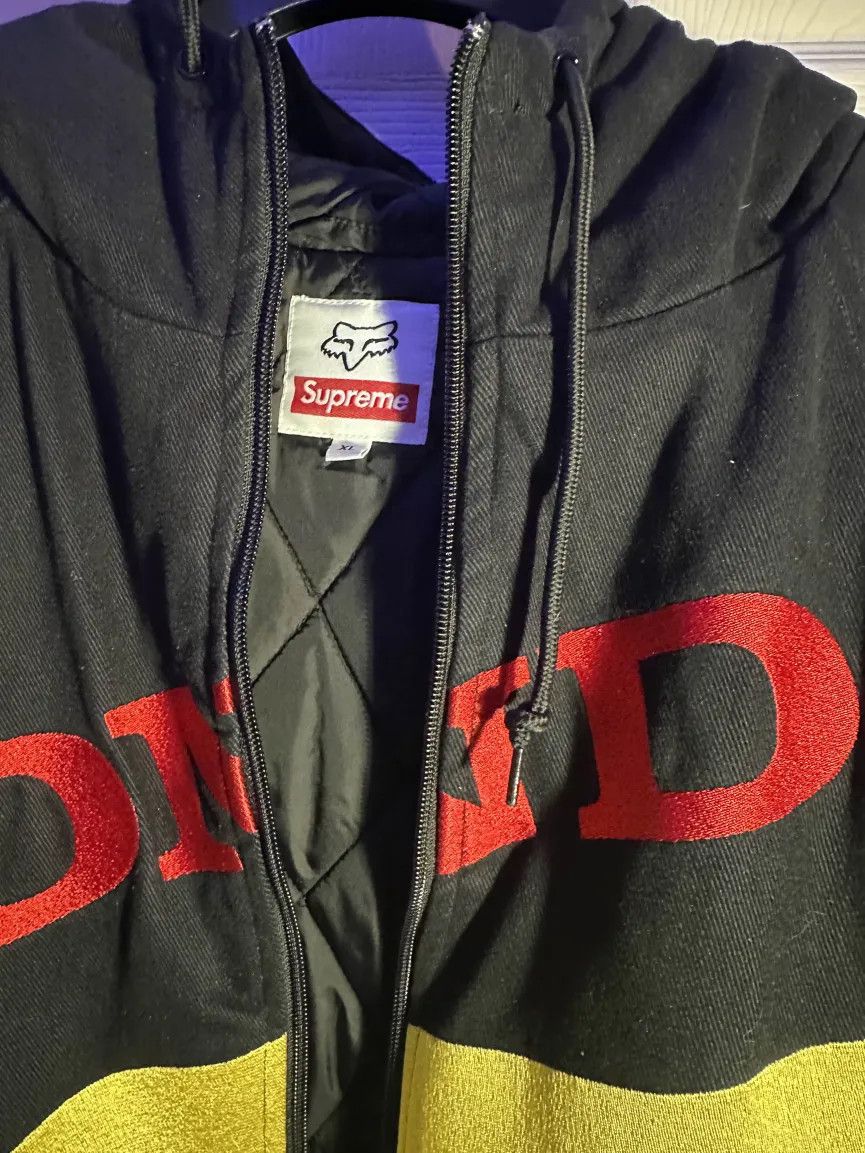 Supreme Honda Fox Racing jacket